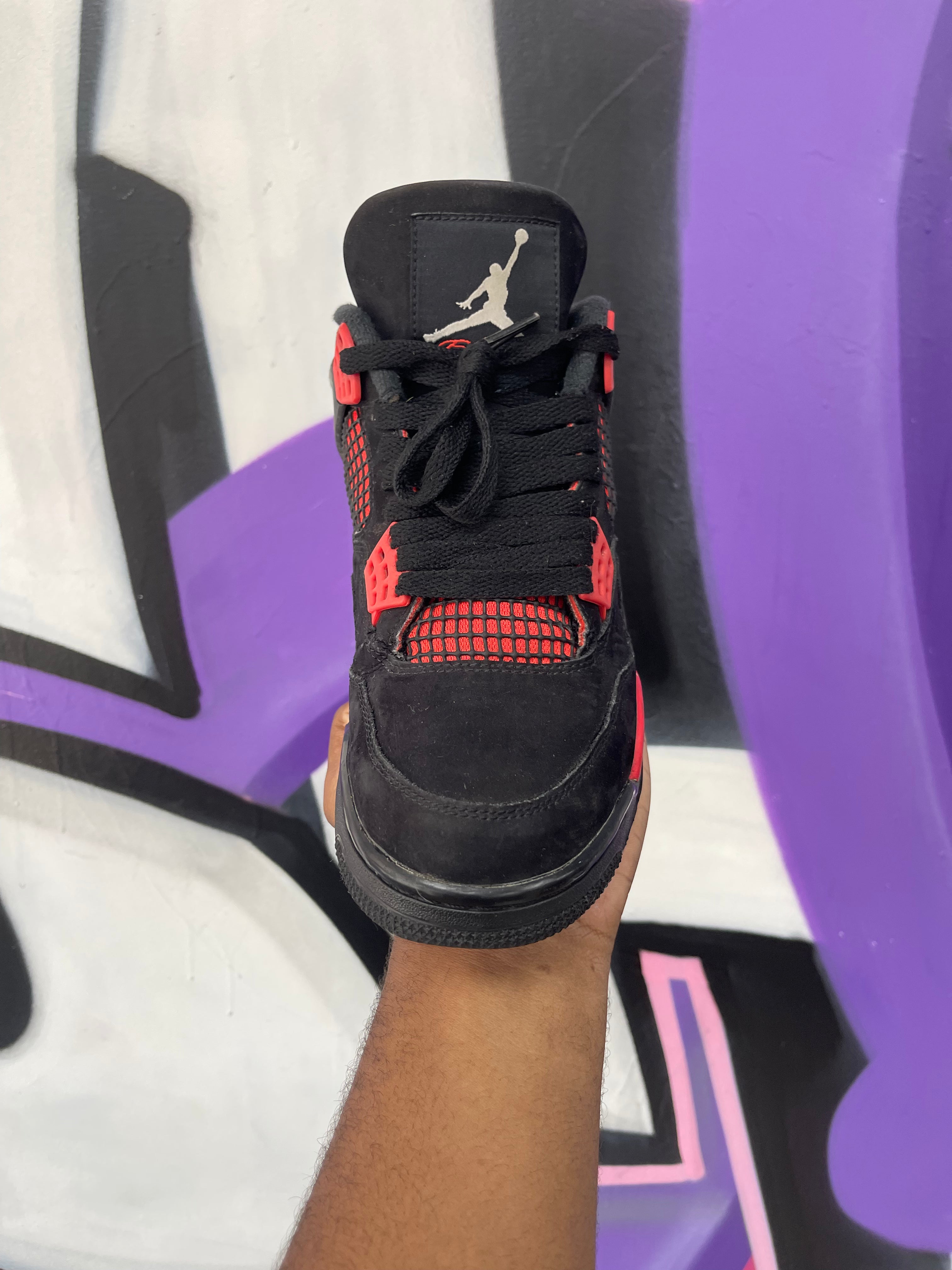 Jordan 4 Red Thunder Sneakers