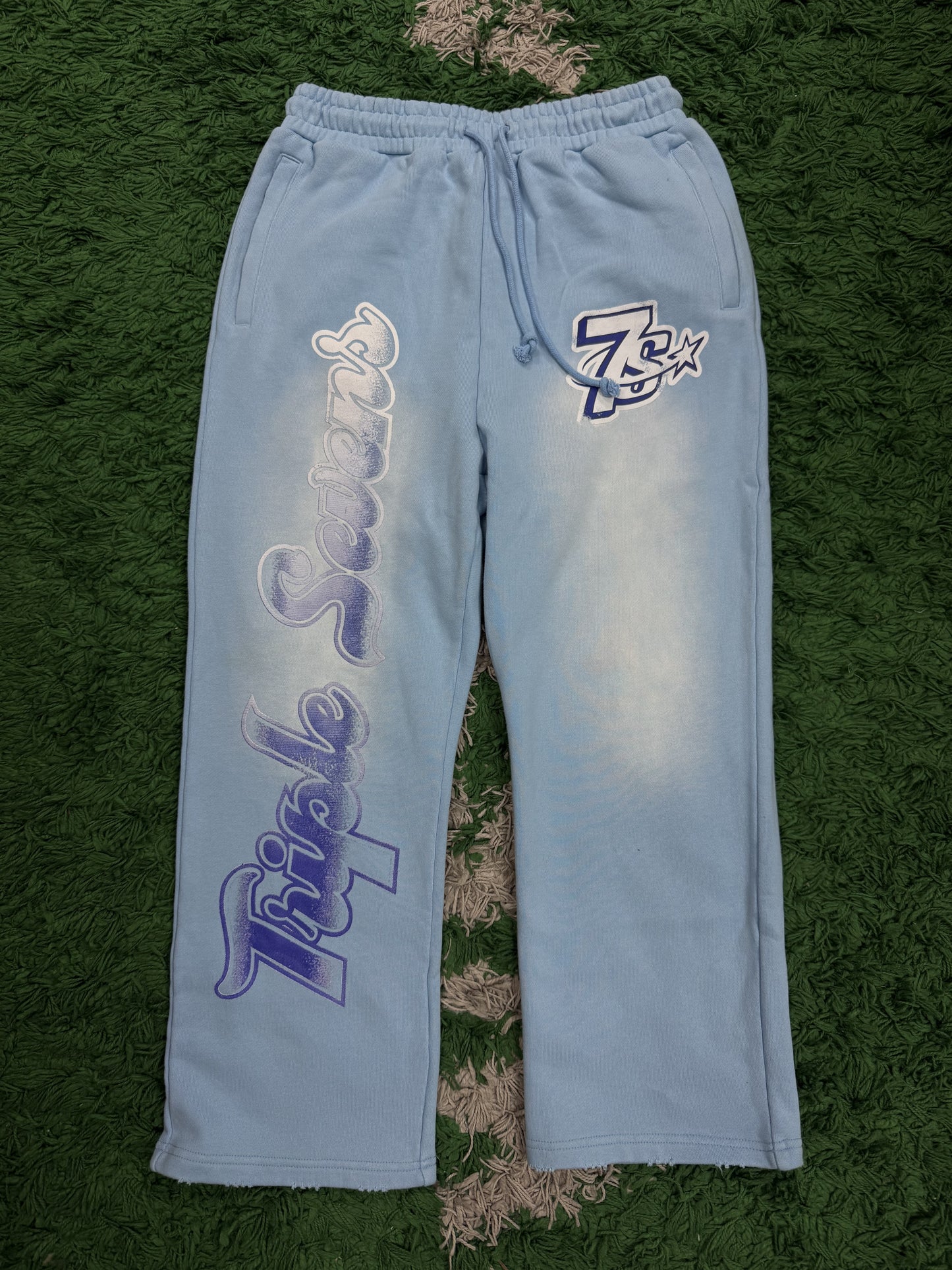 Triple 7 Baby Blue All Star Sweats New (S-XL)