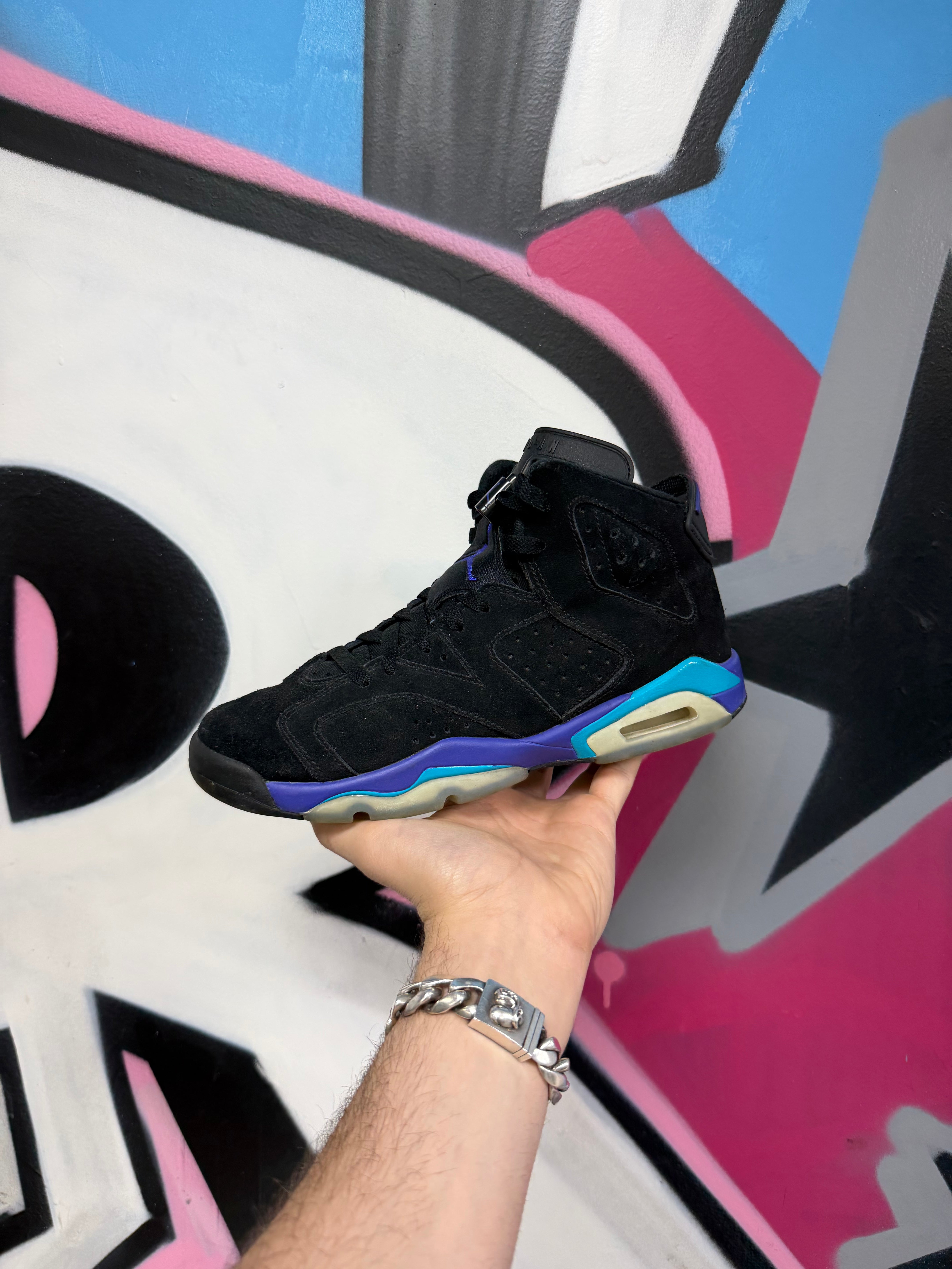 Jordan 6 Aqua Sneakers