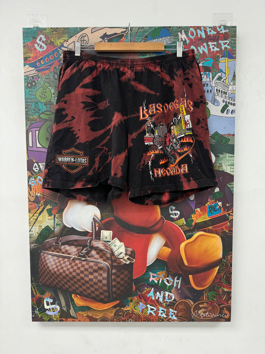Warren Lotas Harley Davidson Shorts Used XL (Fits Small) N/A