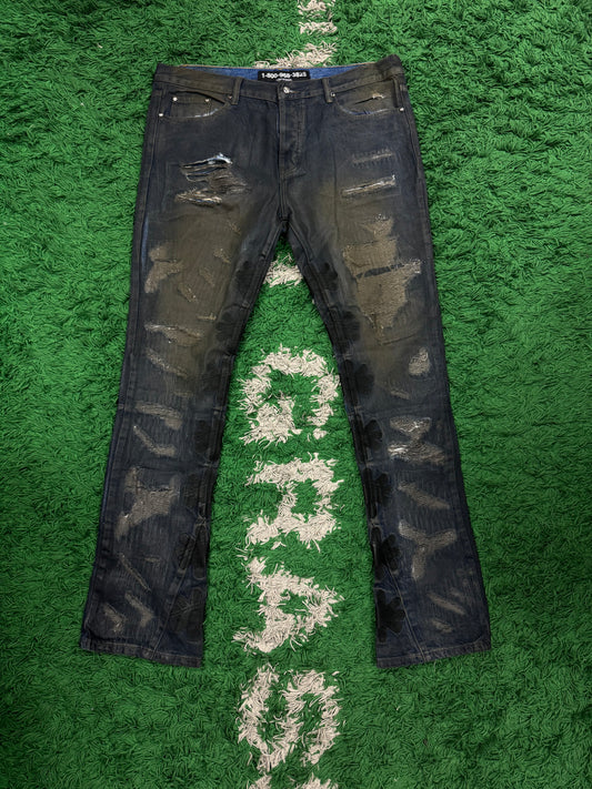 LOSTSHDWS Jeans Navy Wax Used 38 N/A