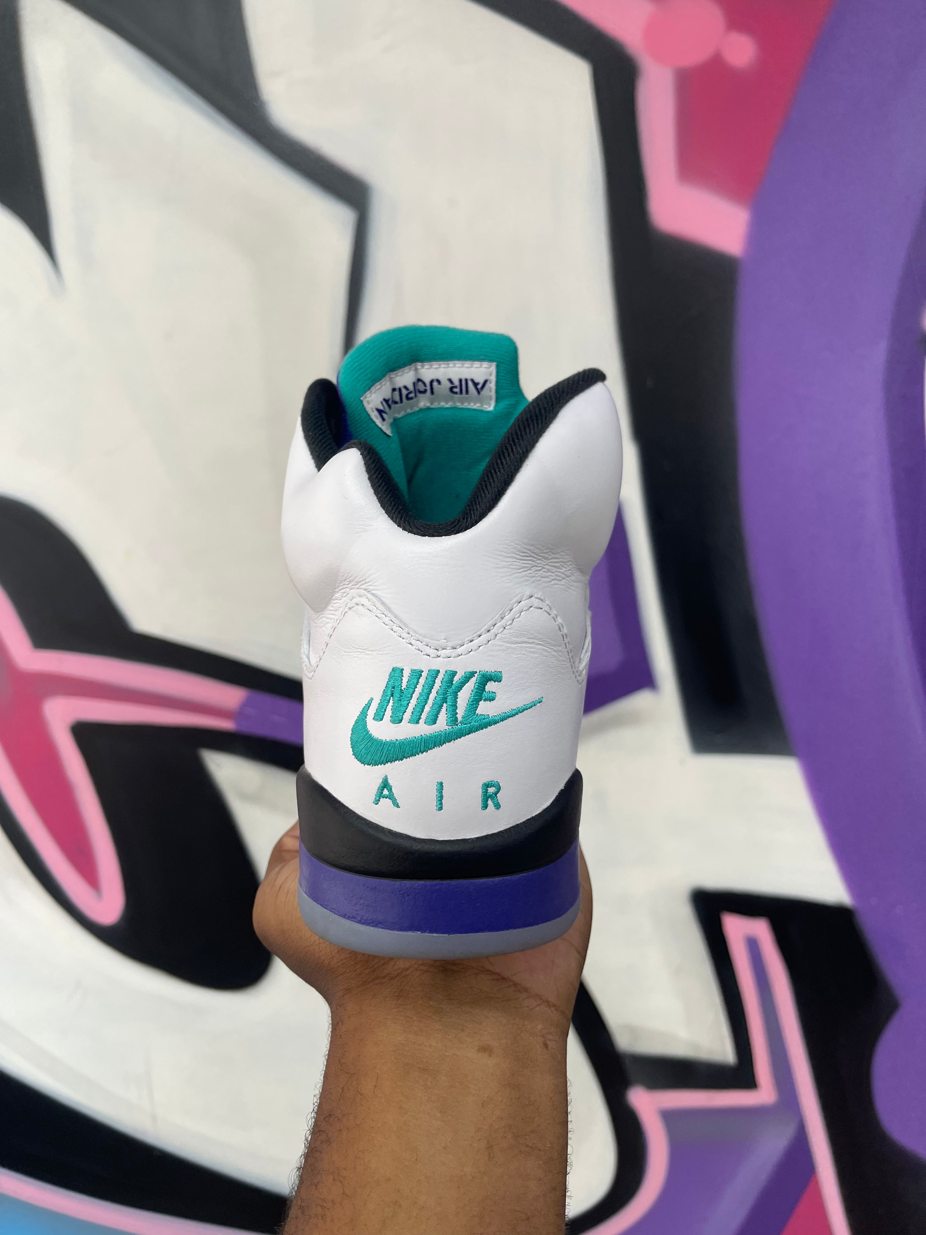 Jordan 5 Grape Sneakers