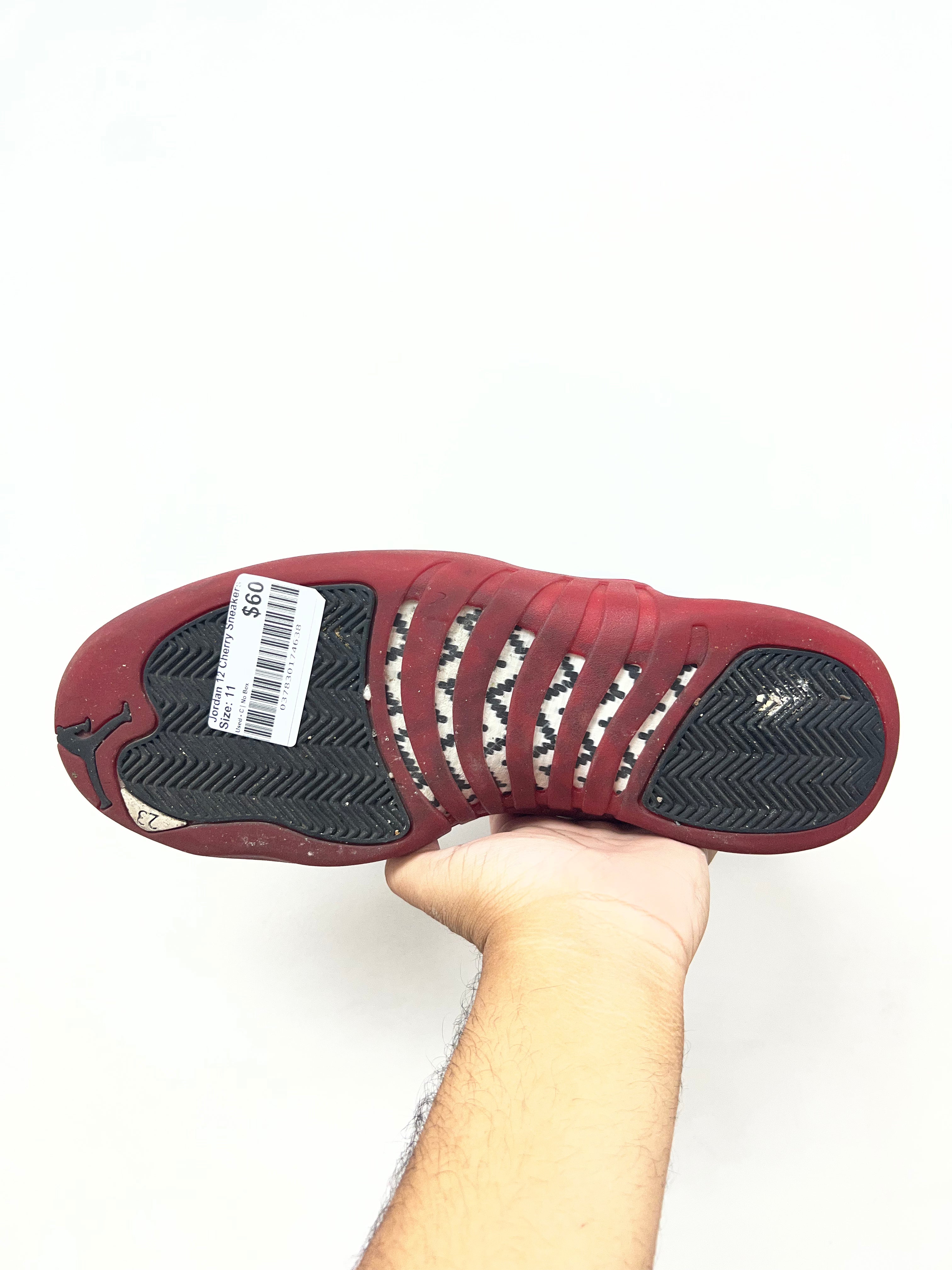 Jordan 12 Cherry Sneakers