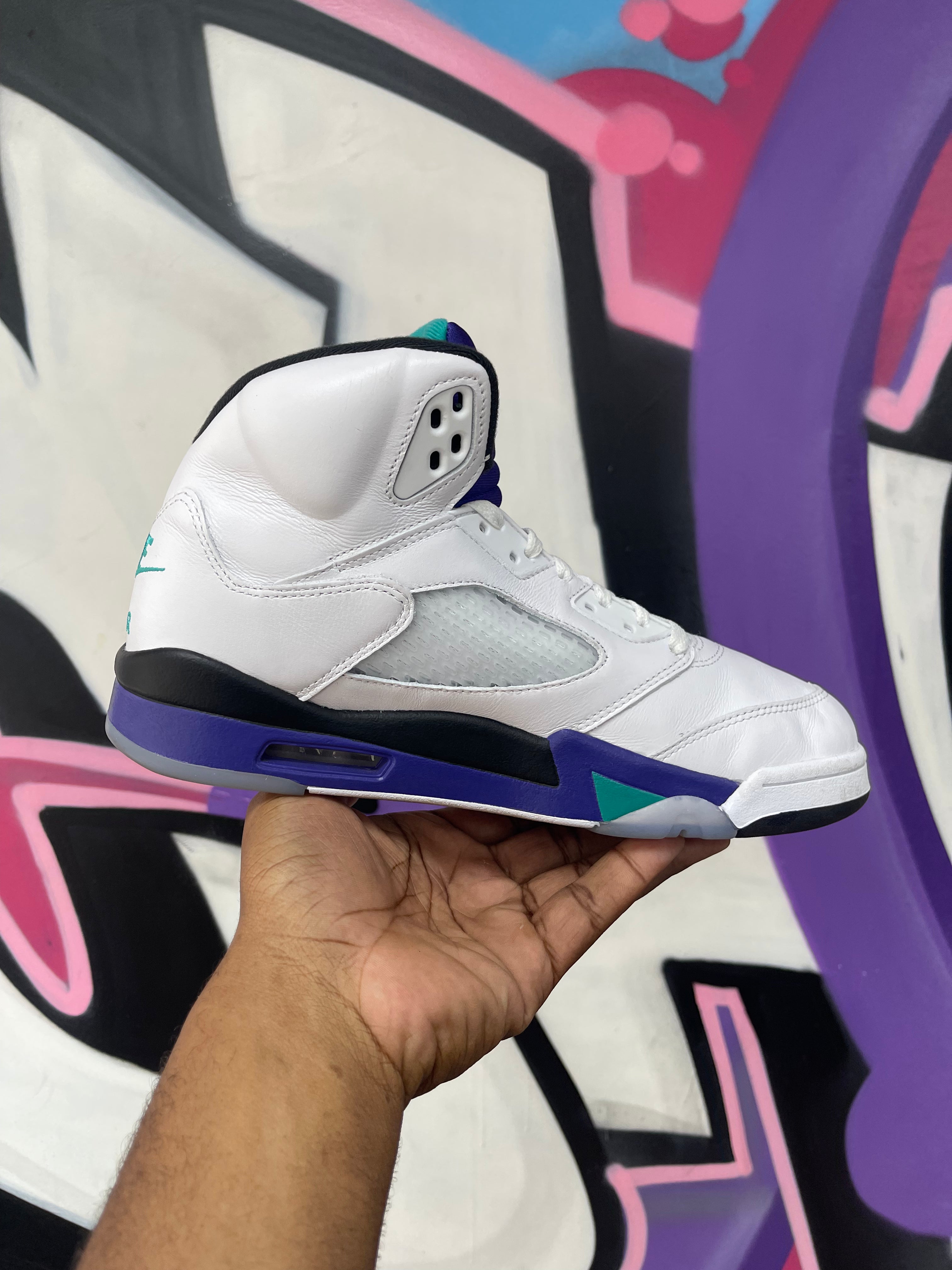 Jordan 5 Grape Sneakers