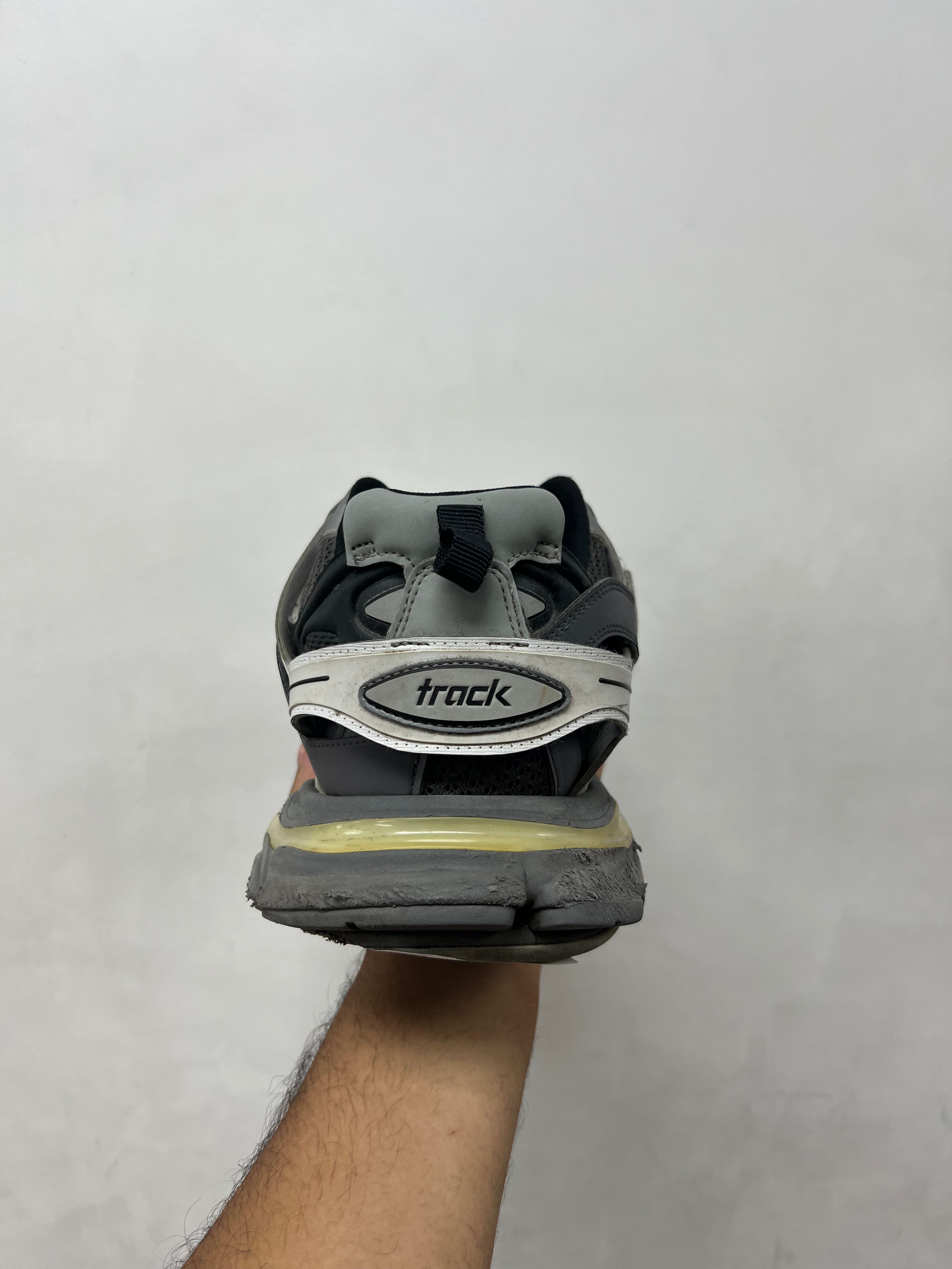 Balenciaga Grey LED Runner Sneakers