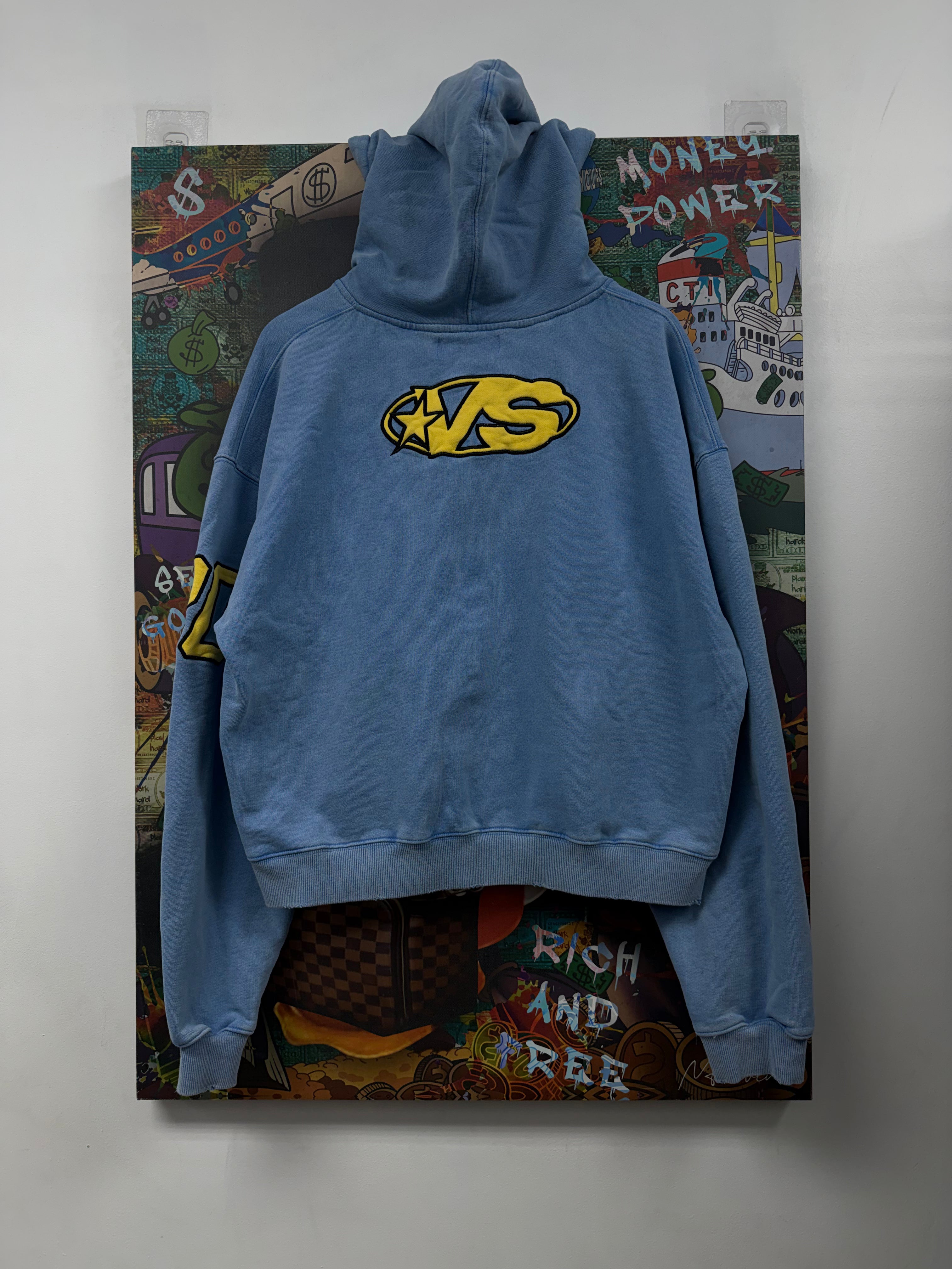 Vale Baby Blue Zip Up