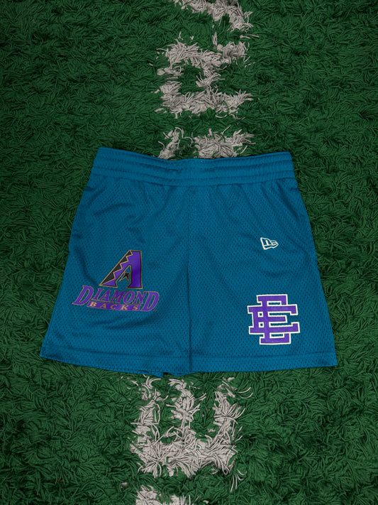 EE Diamond Backs Shorts Teal Used Small N/A