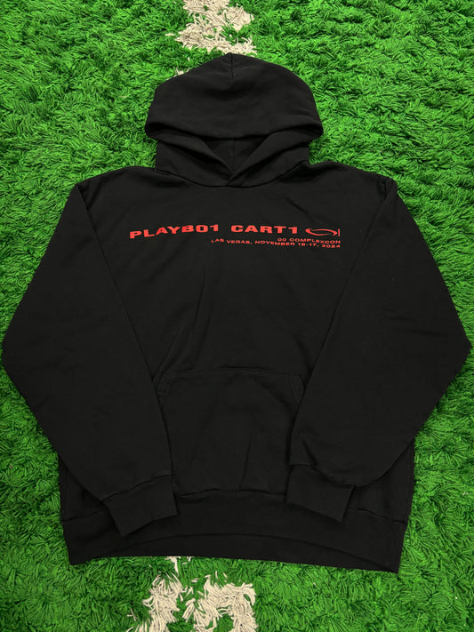 Opium Hoodie Red Type Front