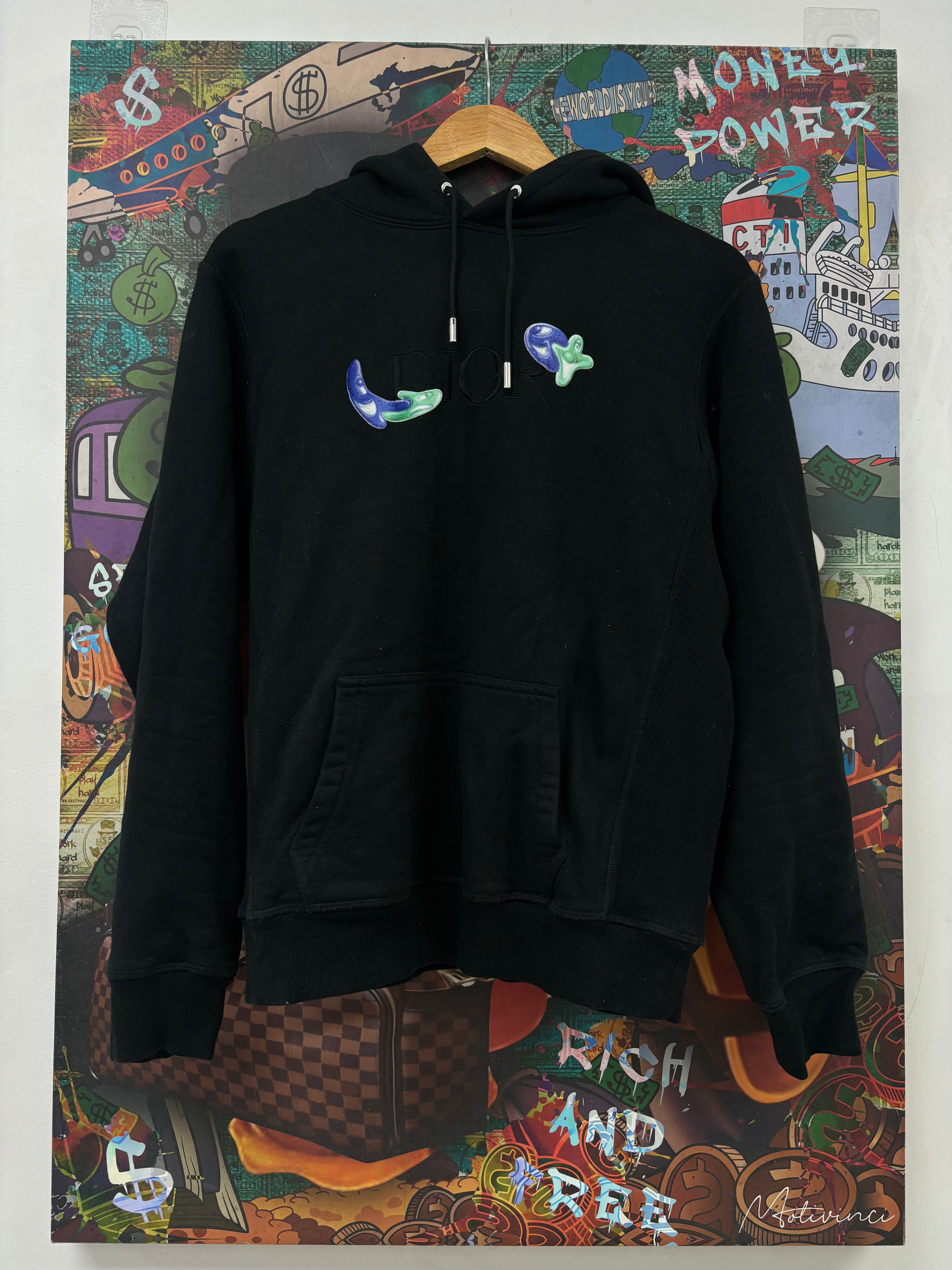 Dior Peter Doig Hoodie Black Used XS
