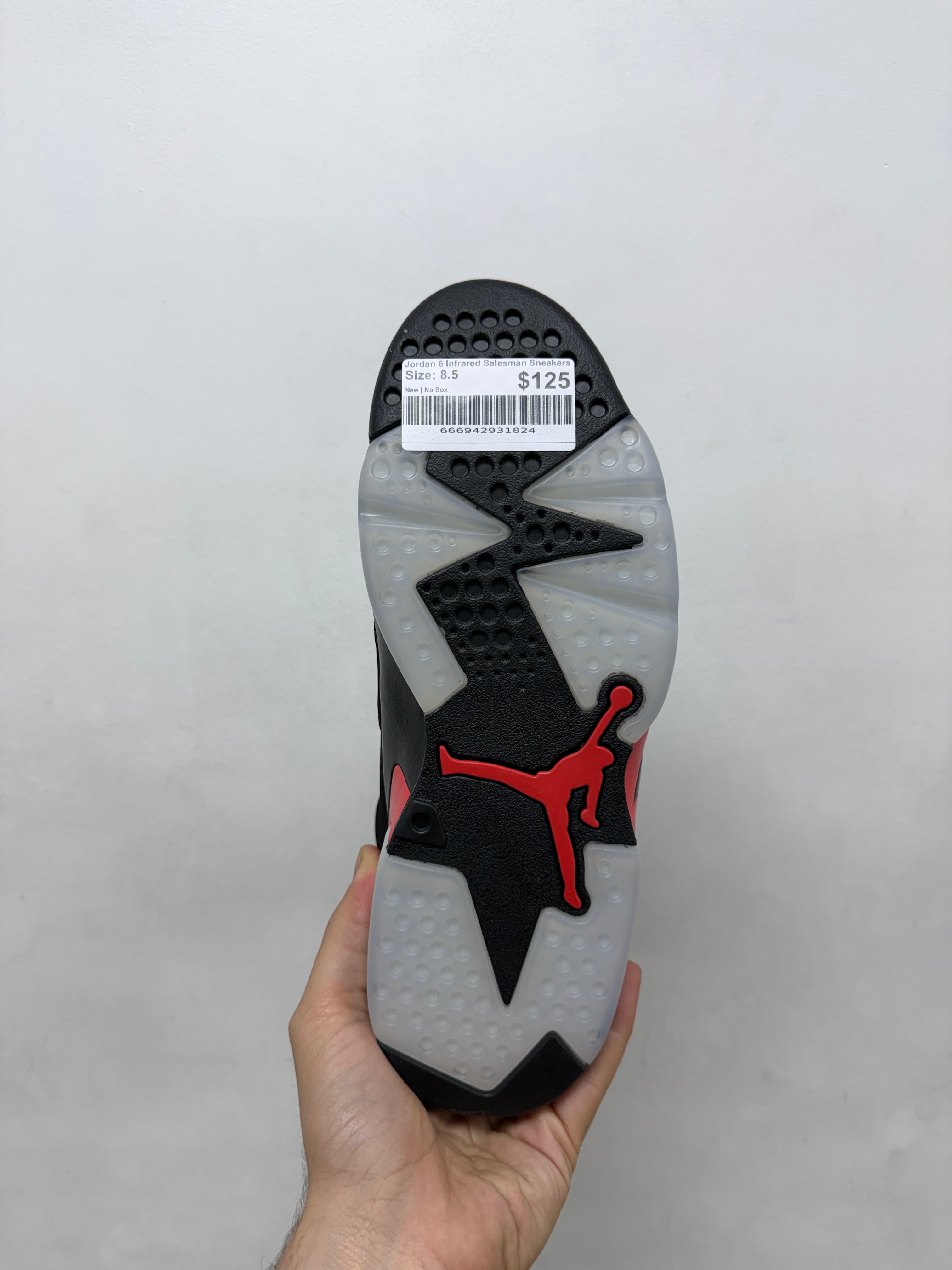Jordan 6 Infrared Salesman Sneakers
