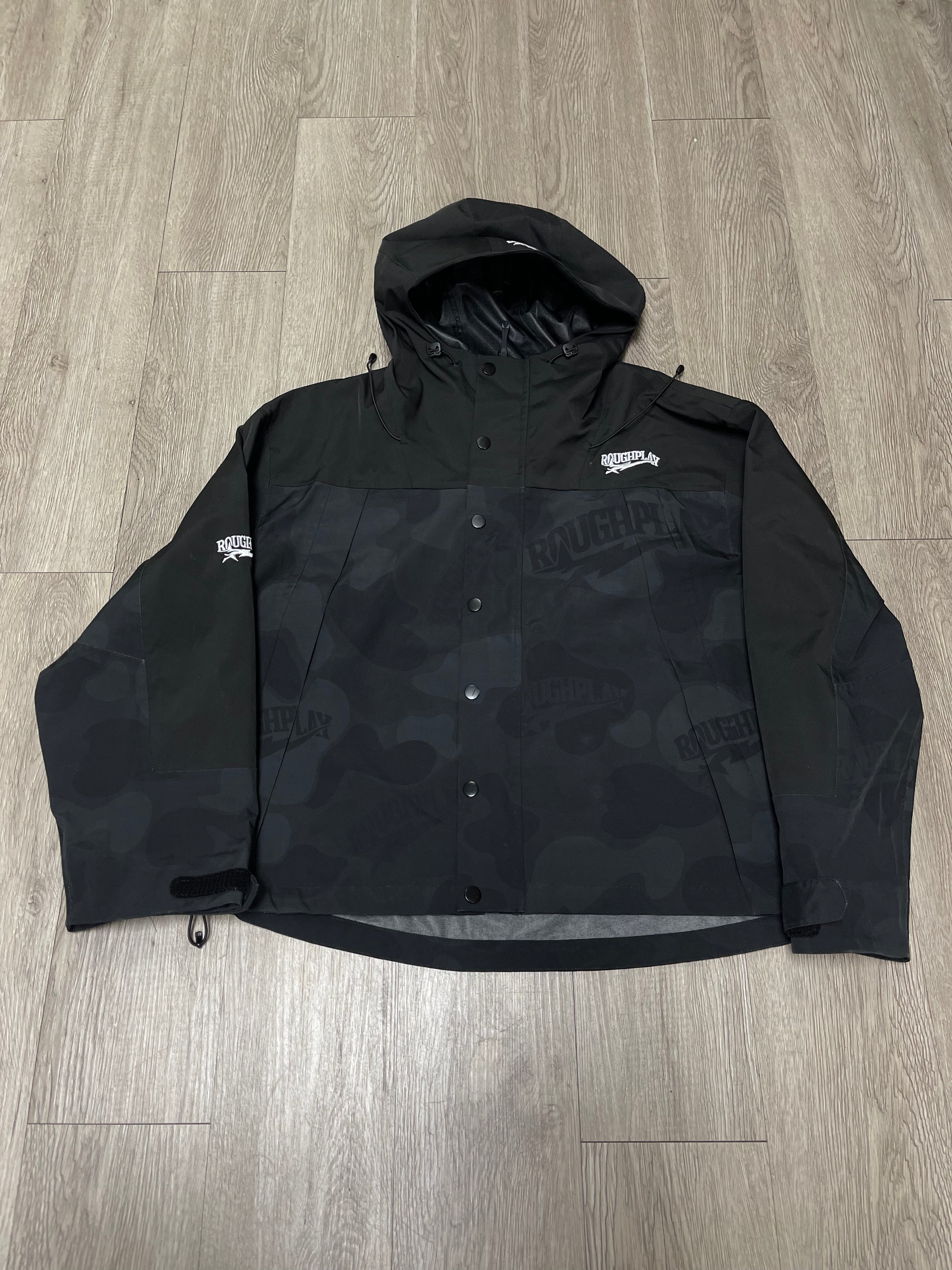 Roughplay Black Monogram Jacket