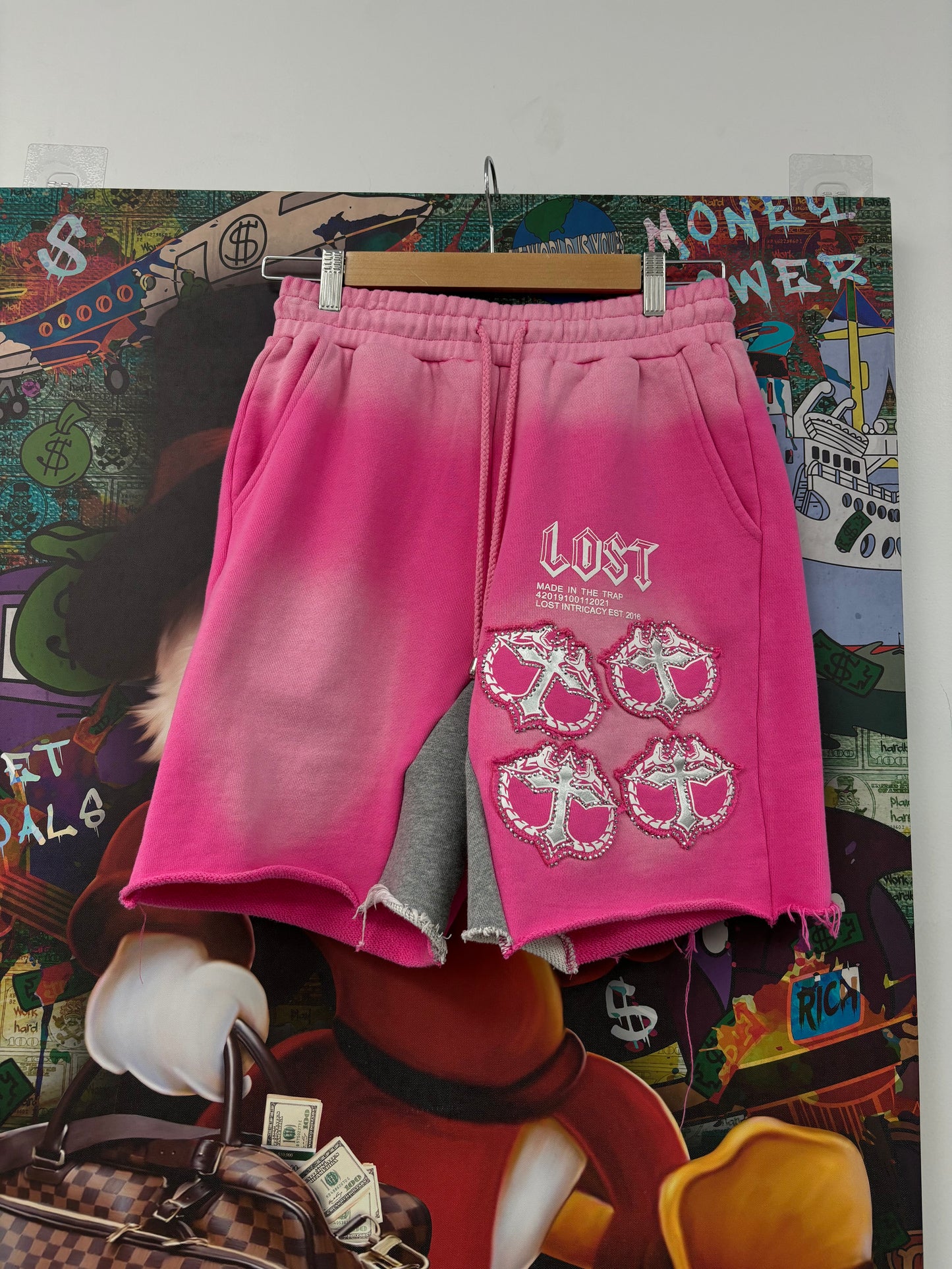 LOST Intricacy MITT Shorts Pink