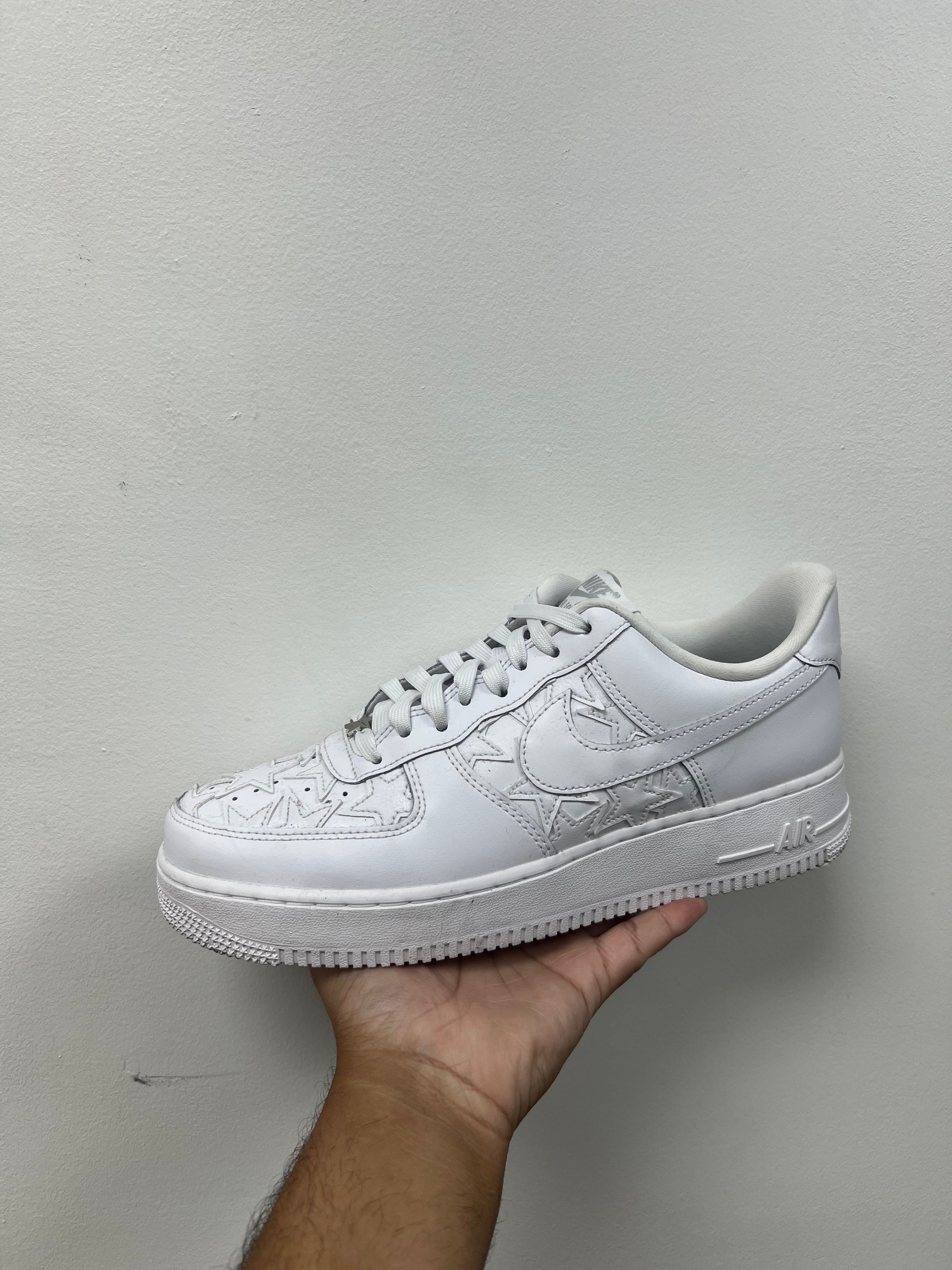 Nike AF1 White Edge Sneakers