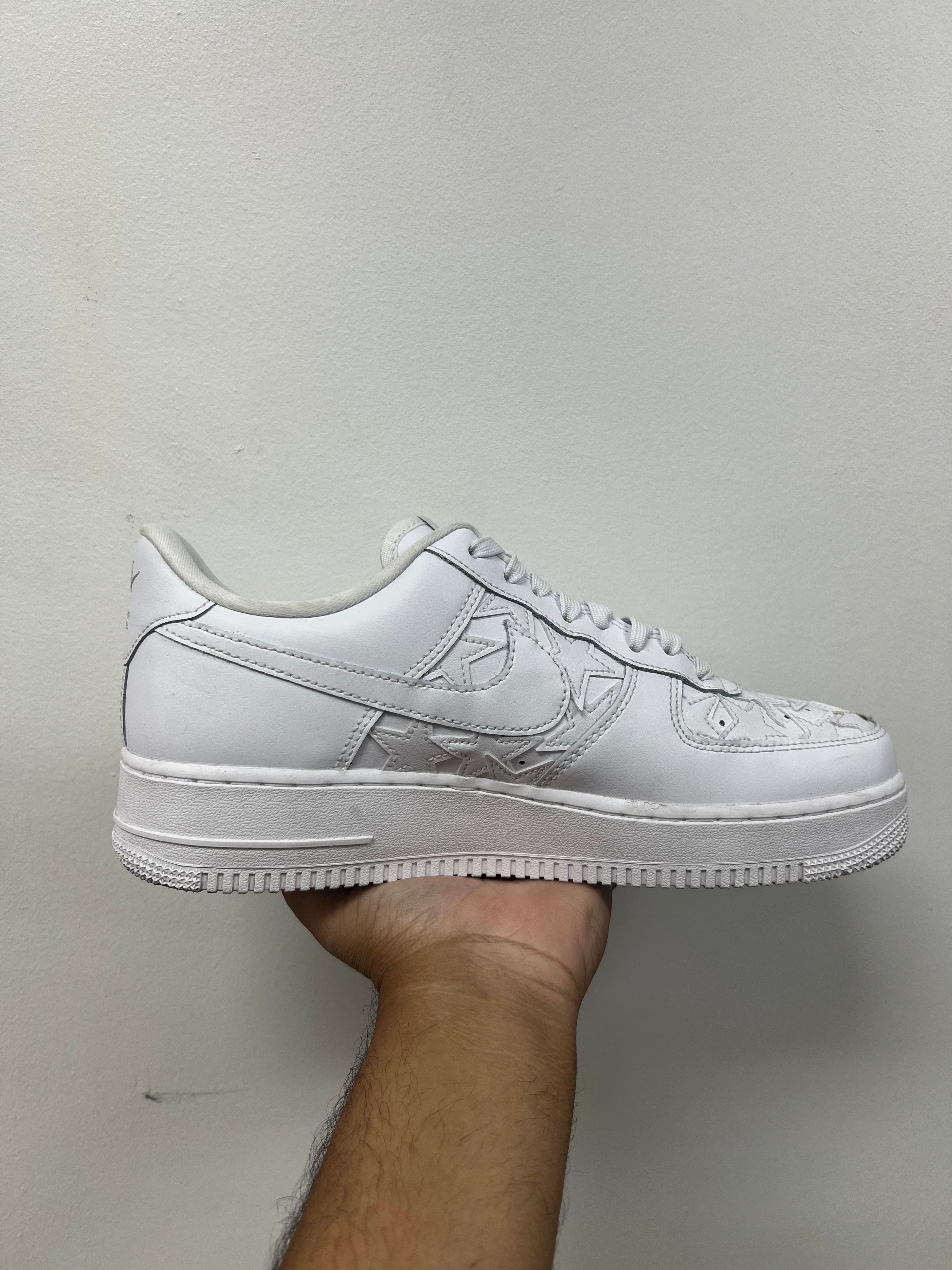 Nike AF1 White Edge Sneakers