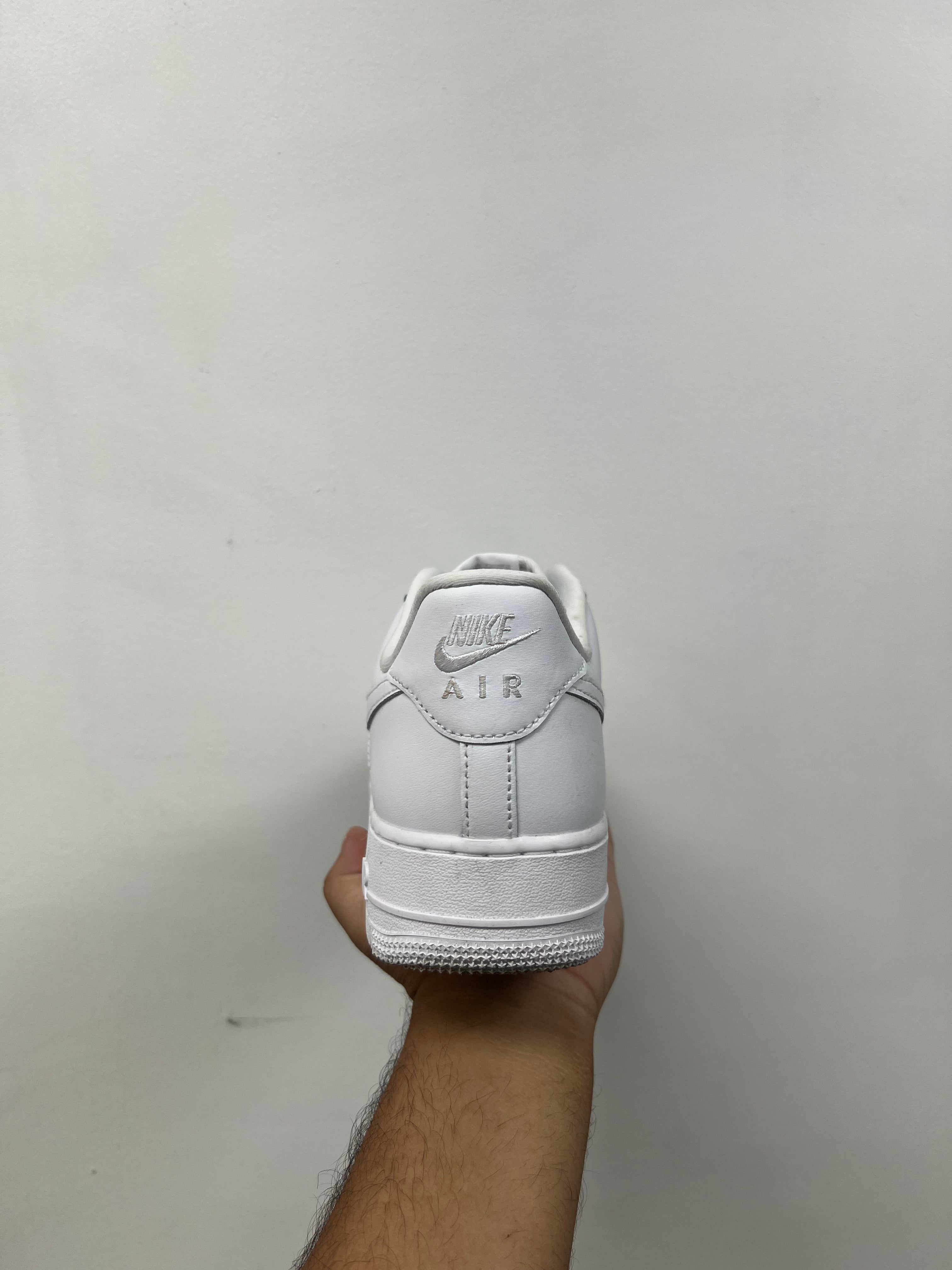 Nike AF1 White Edge Sneakers