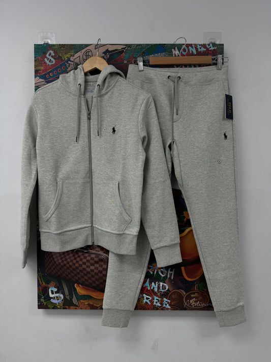 Polo Tech Sweatsuit Grey New XS With Tags