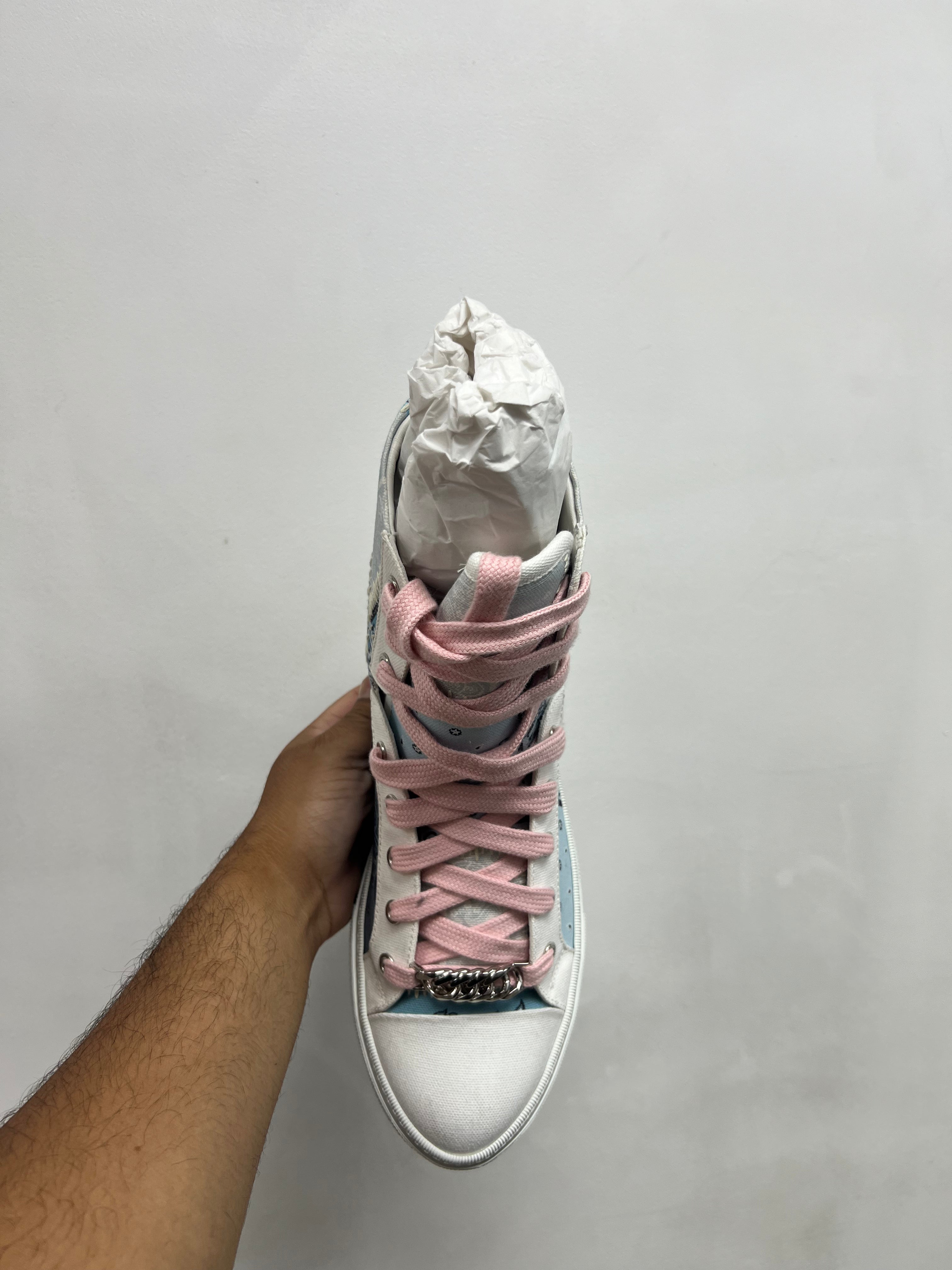 Amiri Bandana High Reconstructed Sneakers