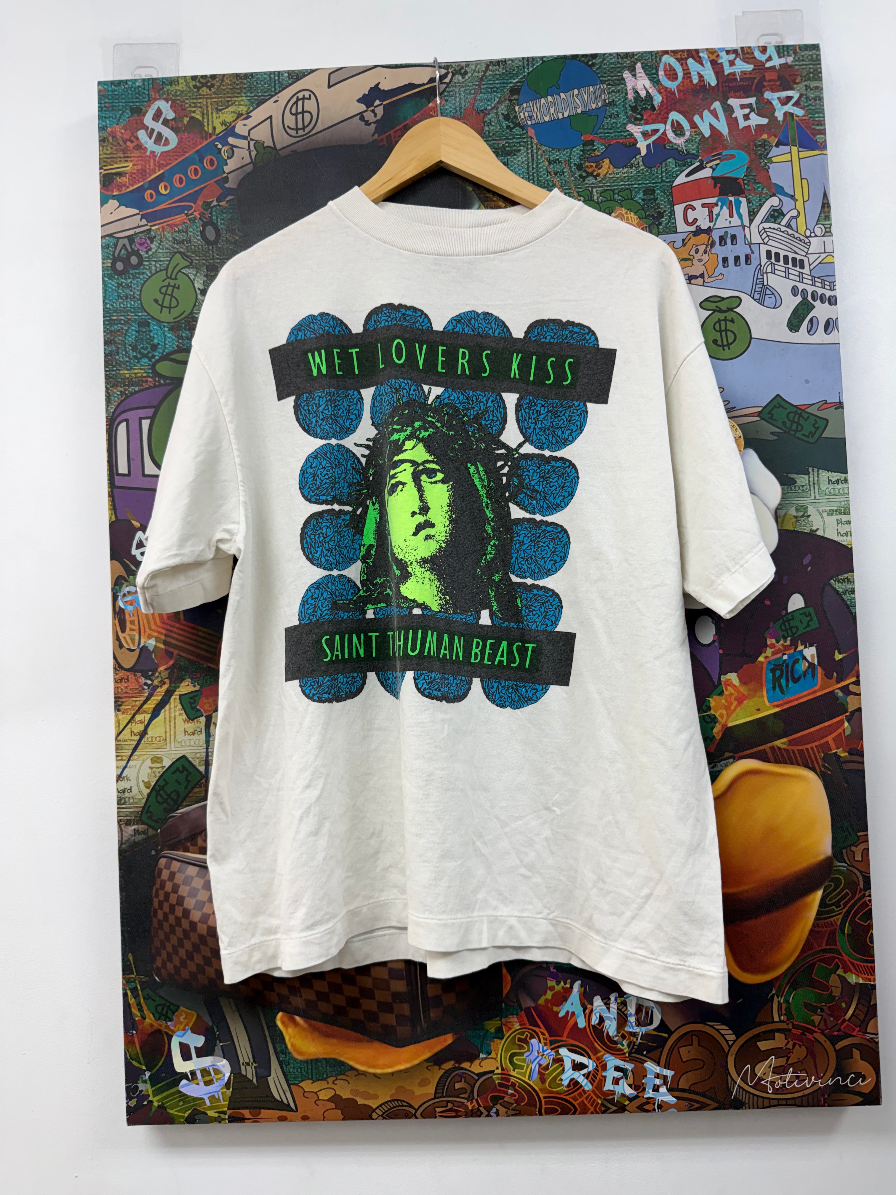 Saint Michael Saint To Human Beast Tee