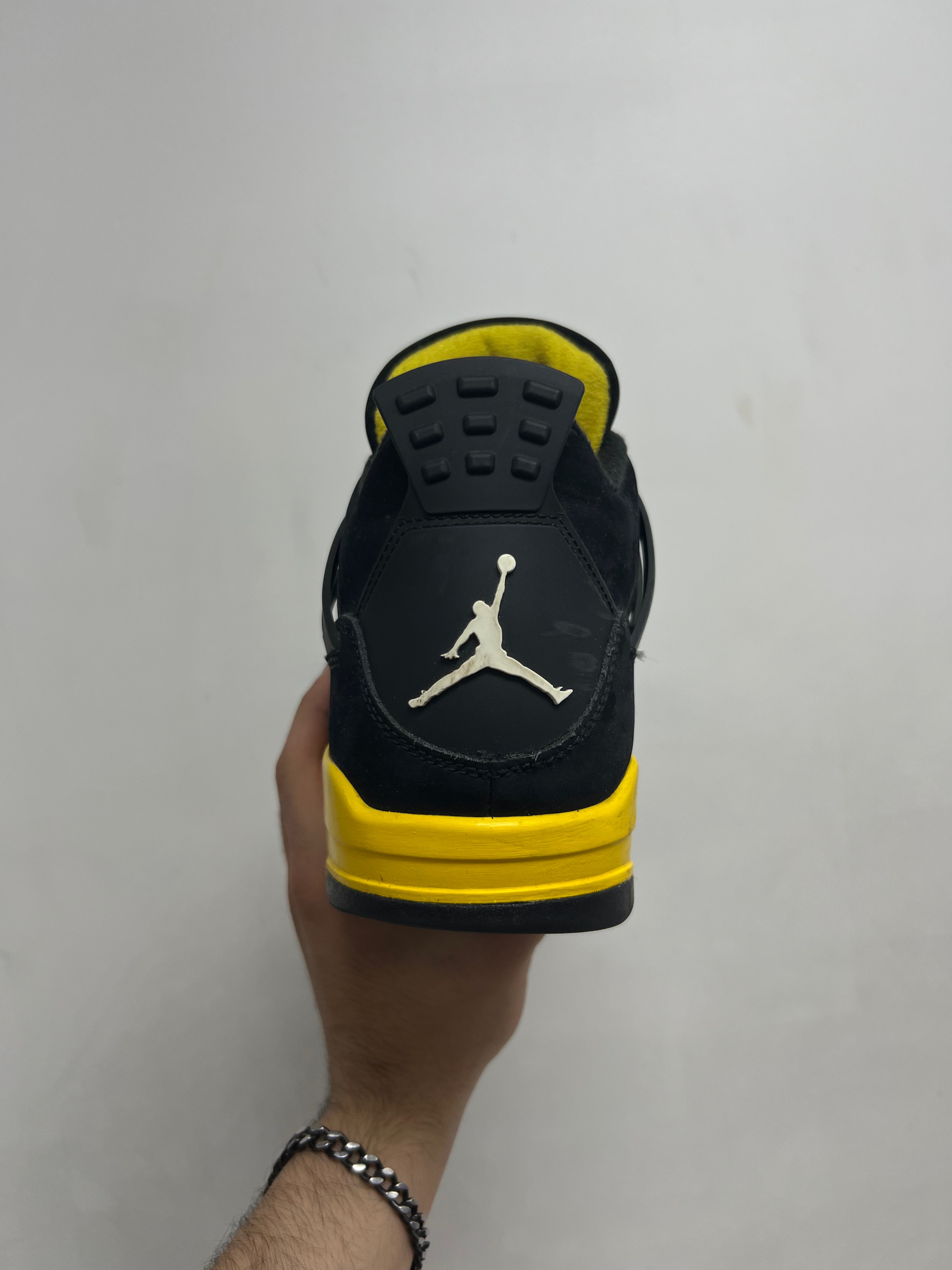 Jordan 4 Yellow Thunder Sneakers