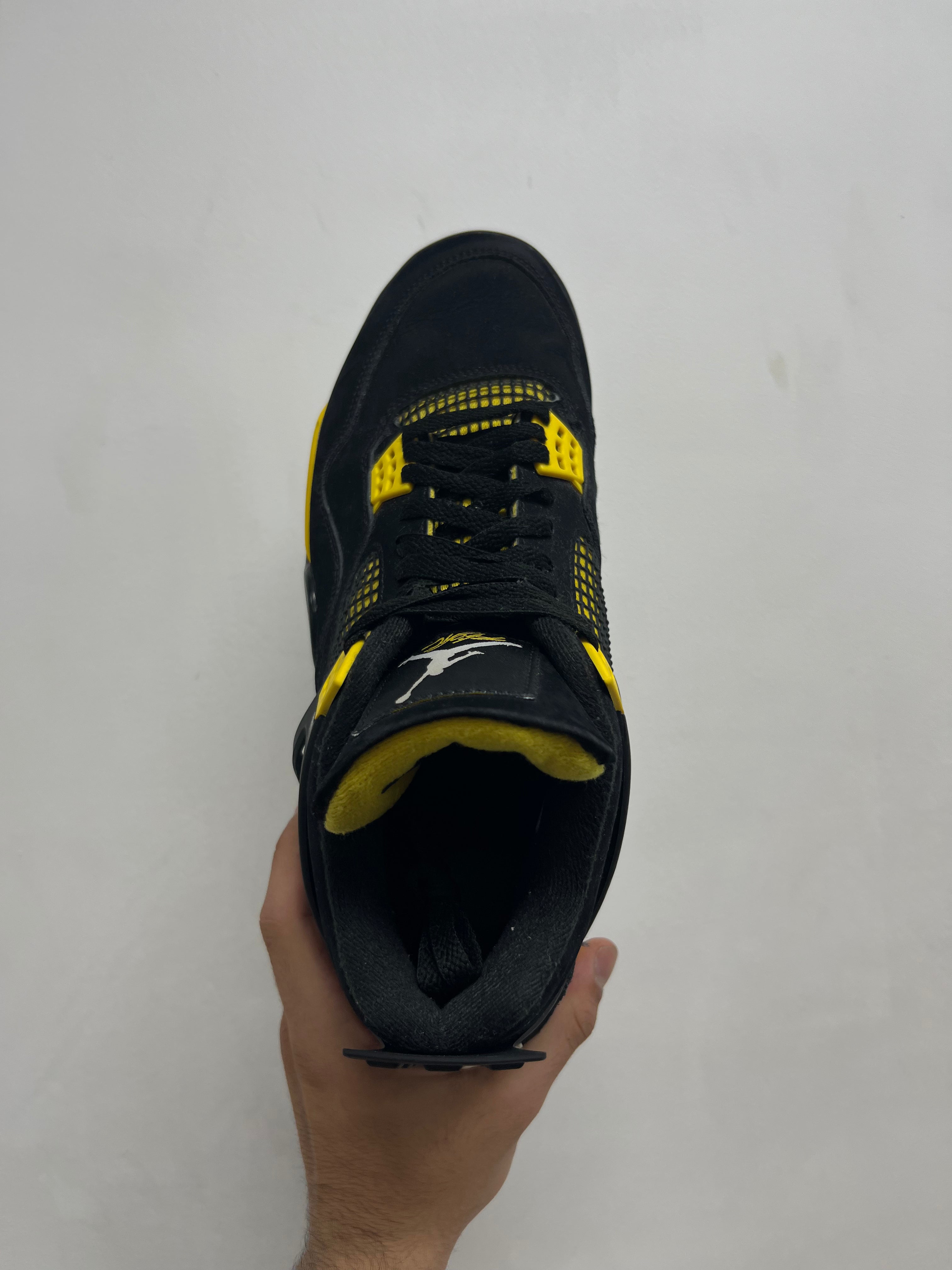 Jordan 4 Yellow Thunder Sneakers