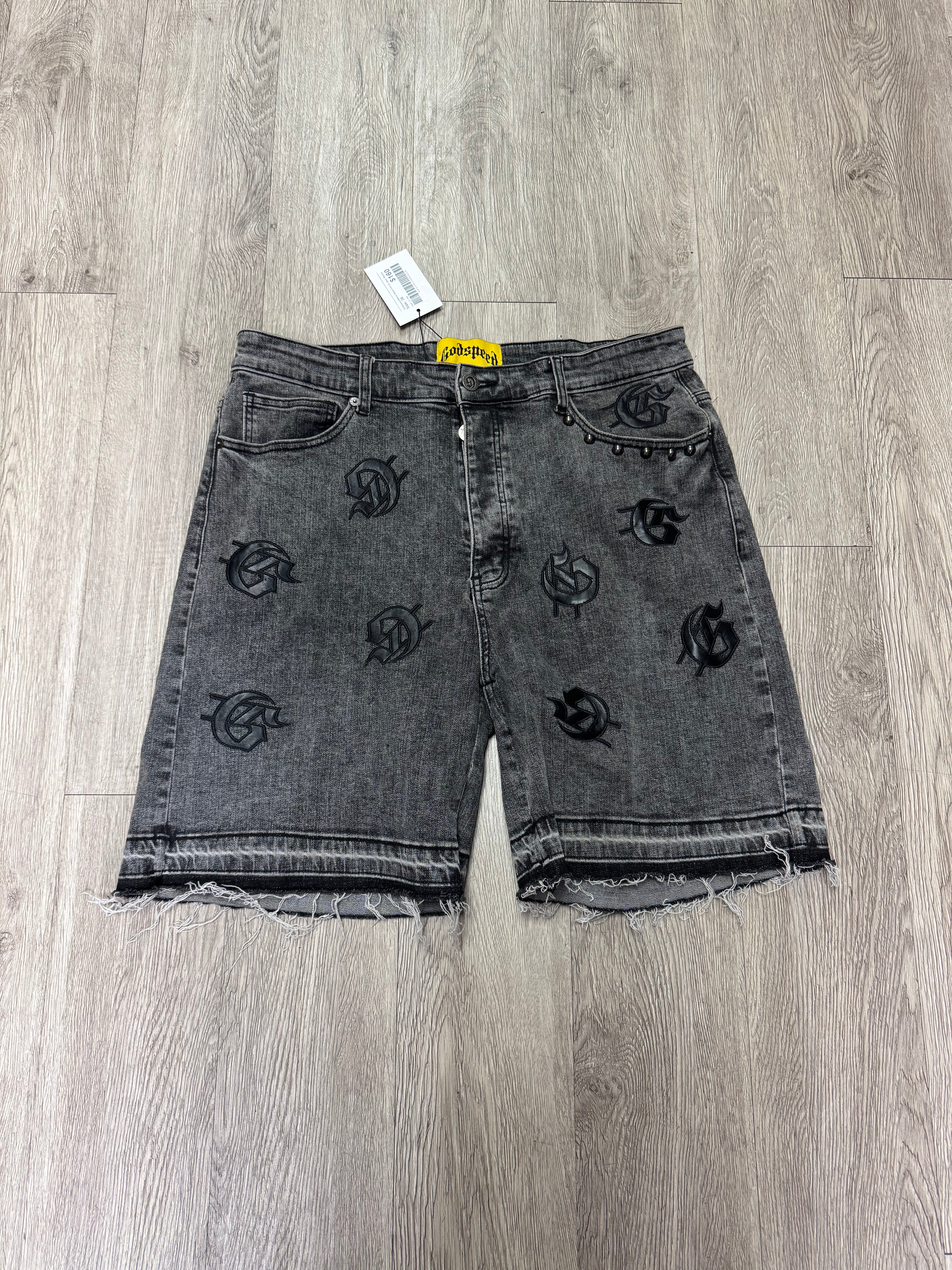 Godspeed Black Wash Infiniti Jean Shorts