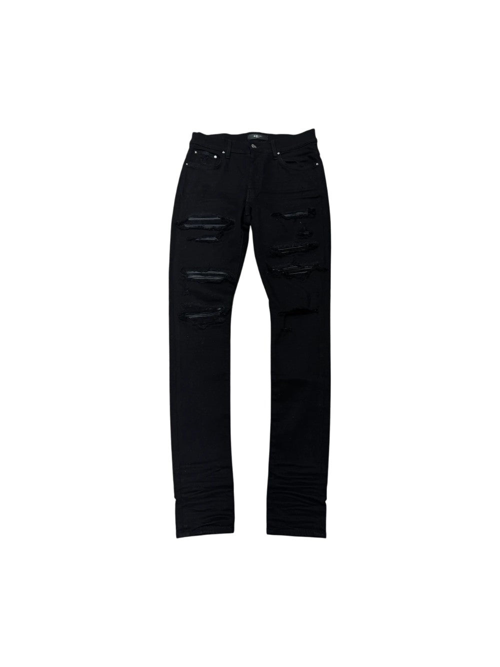 Amiri Thrasher Patch Black Jeans