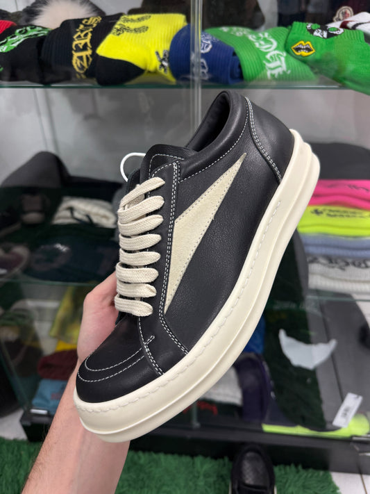 Rick Owens Vans Low Black Milk New 6 With Box
