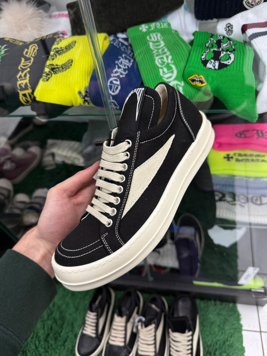 Rick Owens Hollywood Vans Black New 39.5 (US 6.5) With Box