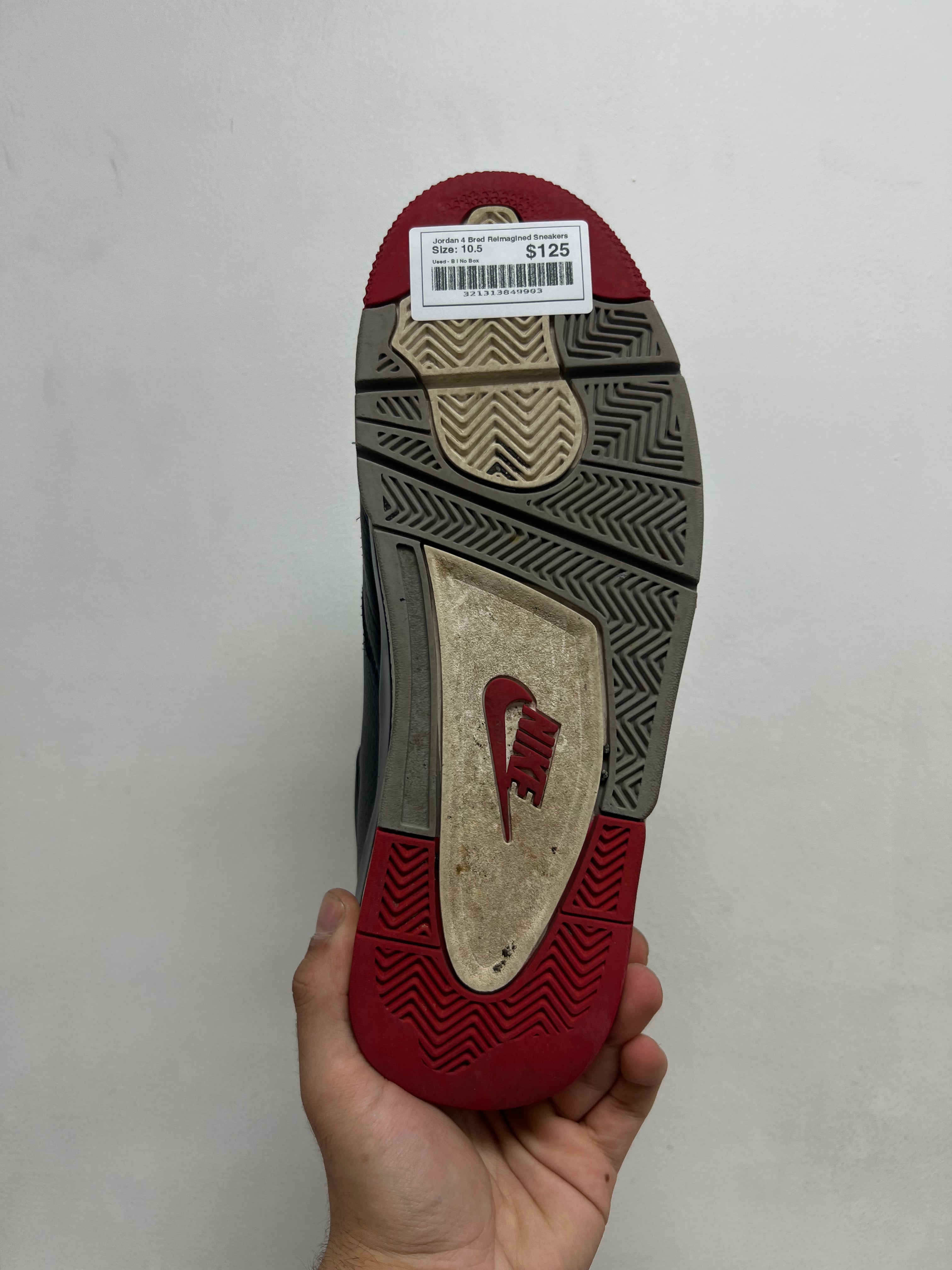 Jordan 4 Bred Reimagined Sneakers