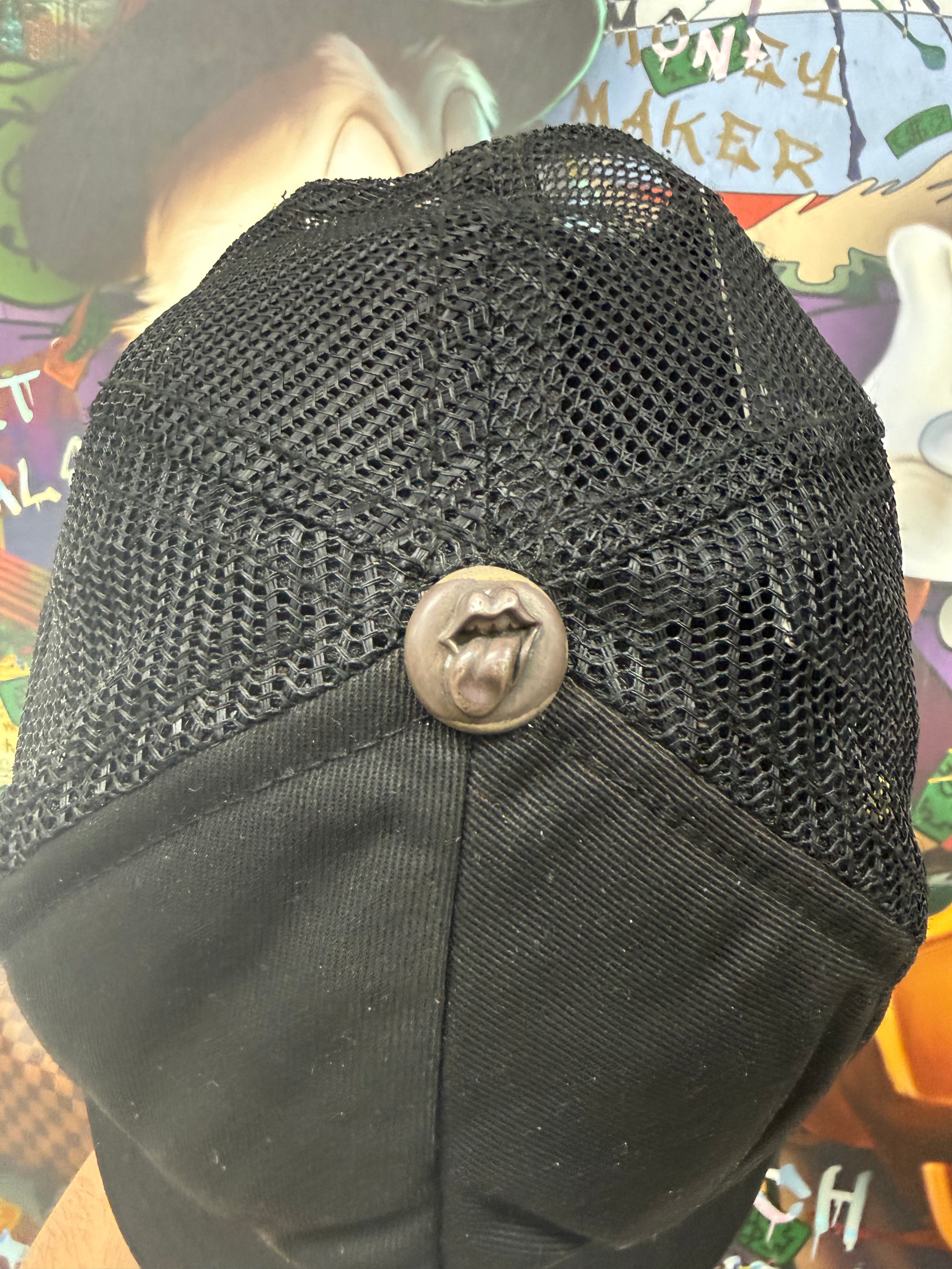 Chrome Hearts Black Rolling Stones Vintage Hat