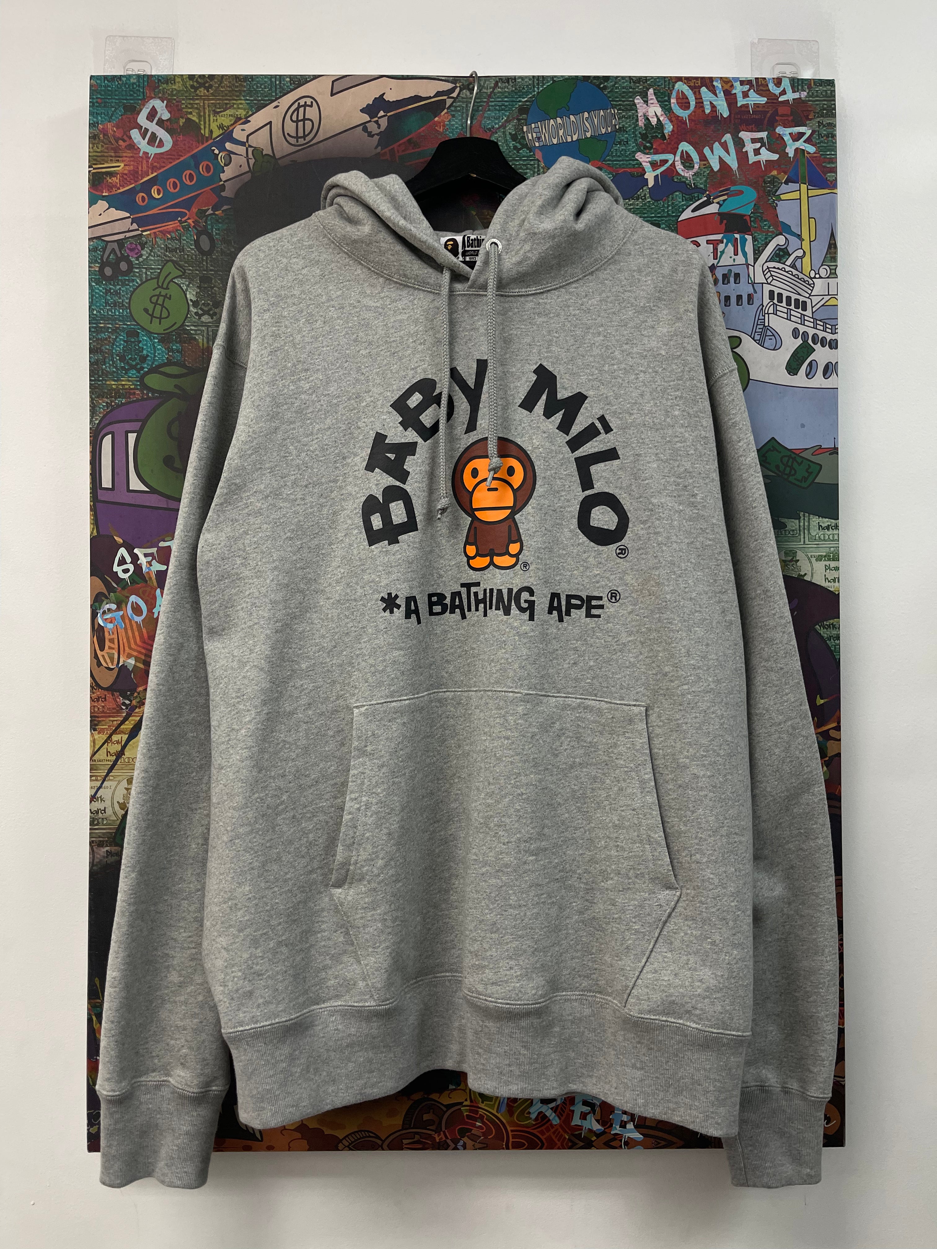 Bape Grey Baby Milo Hoodie