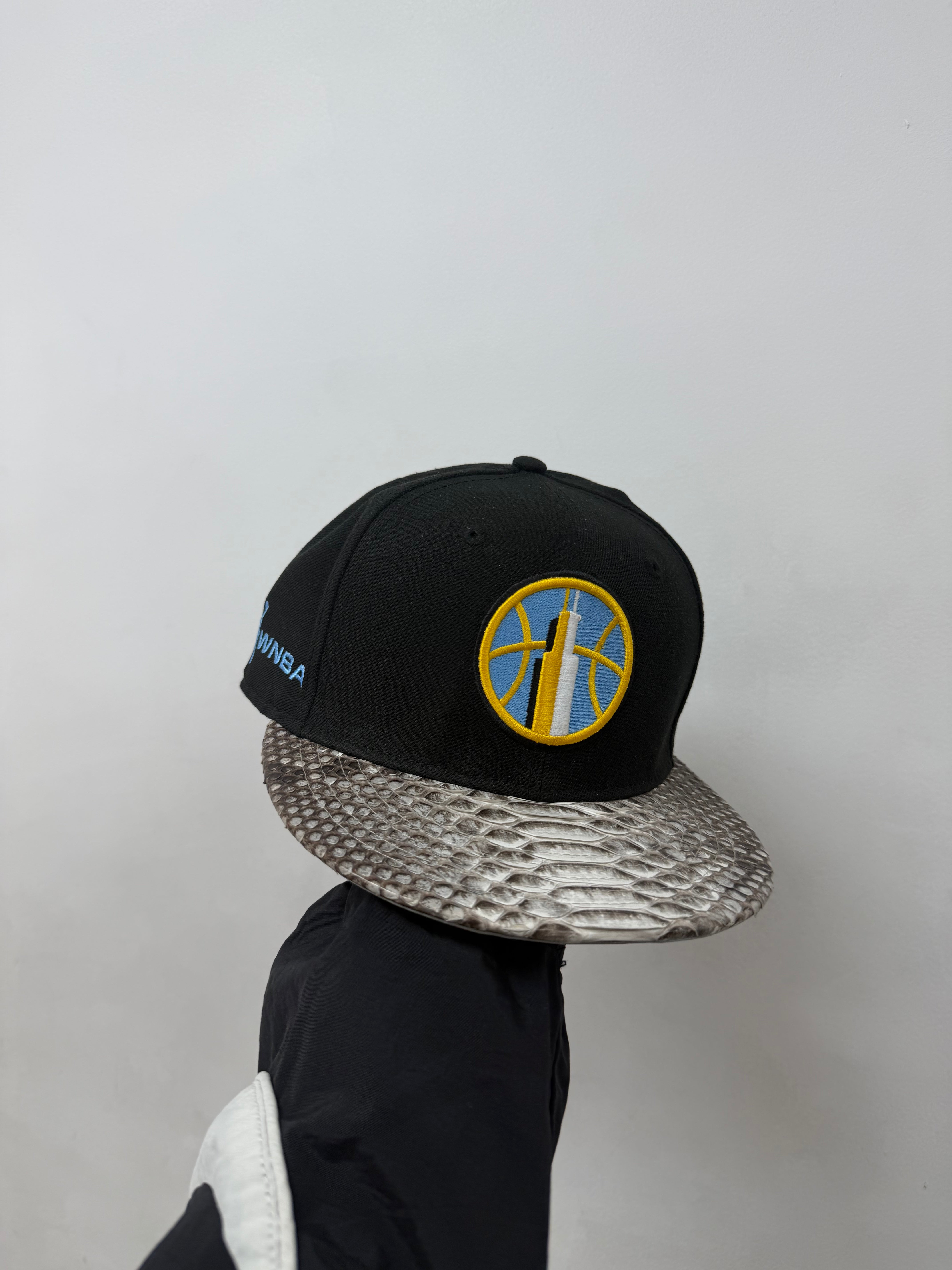 Just Don Black Blue Yellow Sky WNBA Hat