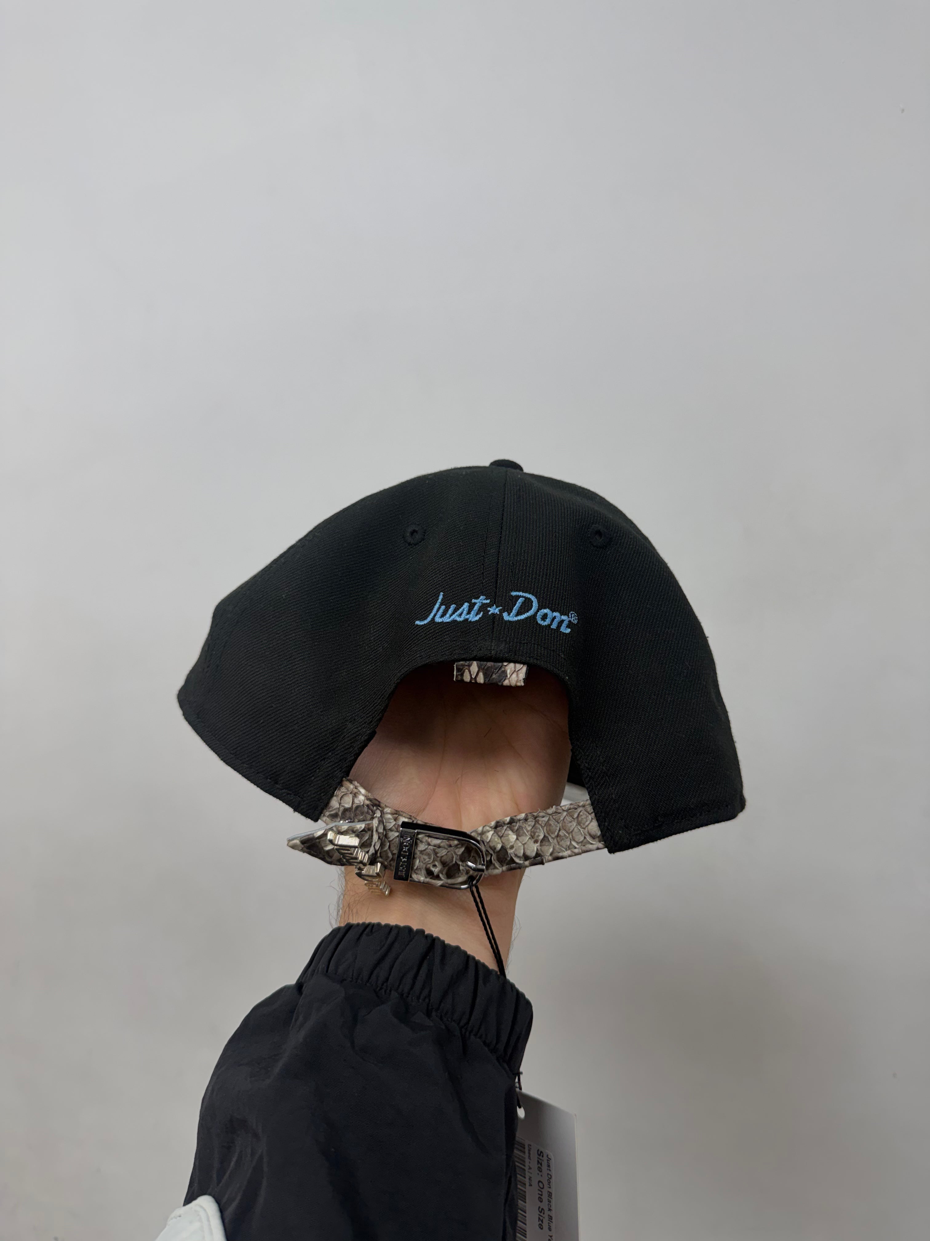 Just Don Black Blue Yellow Sky WNBA Hat