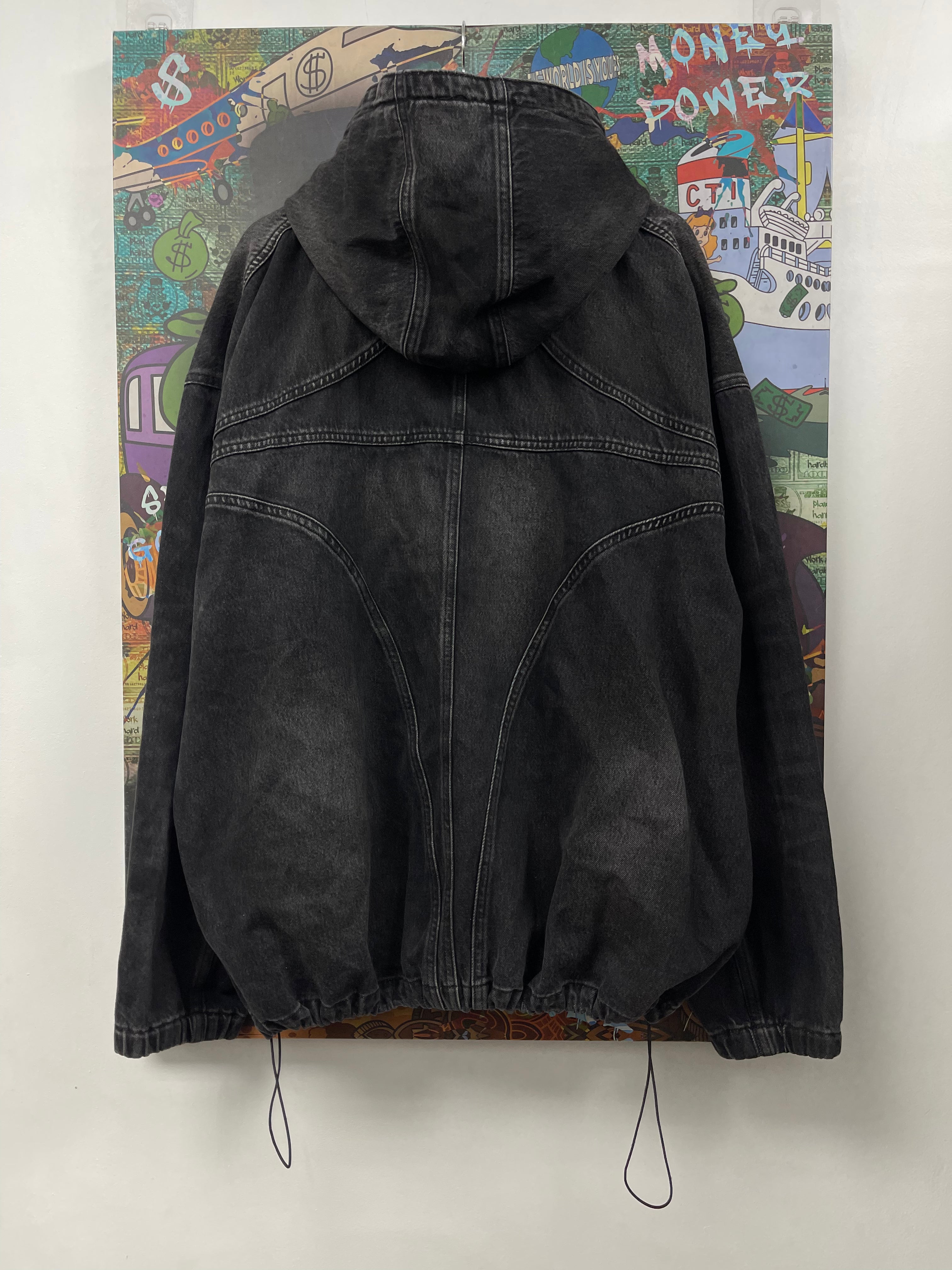 Thug Club Zip Denim Jacket