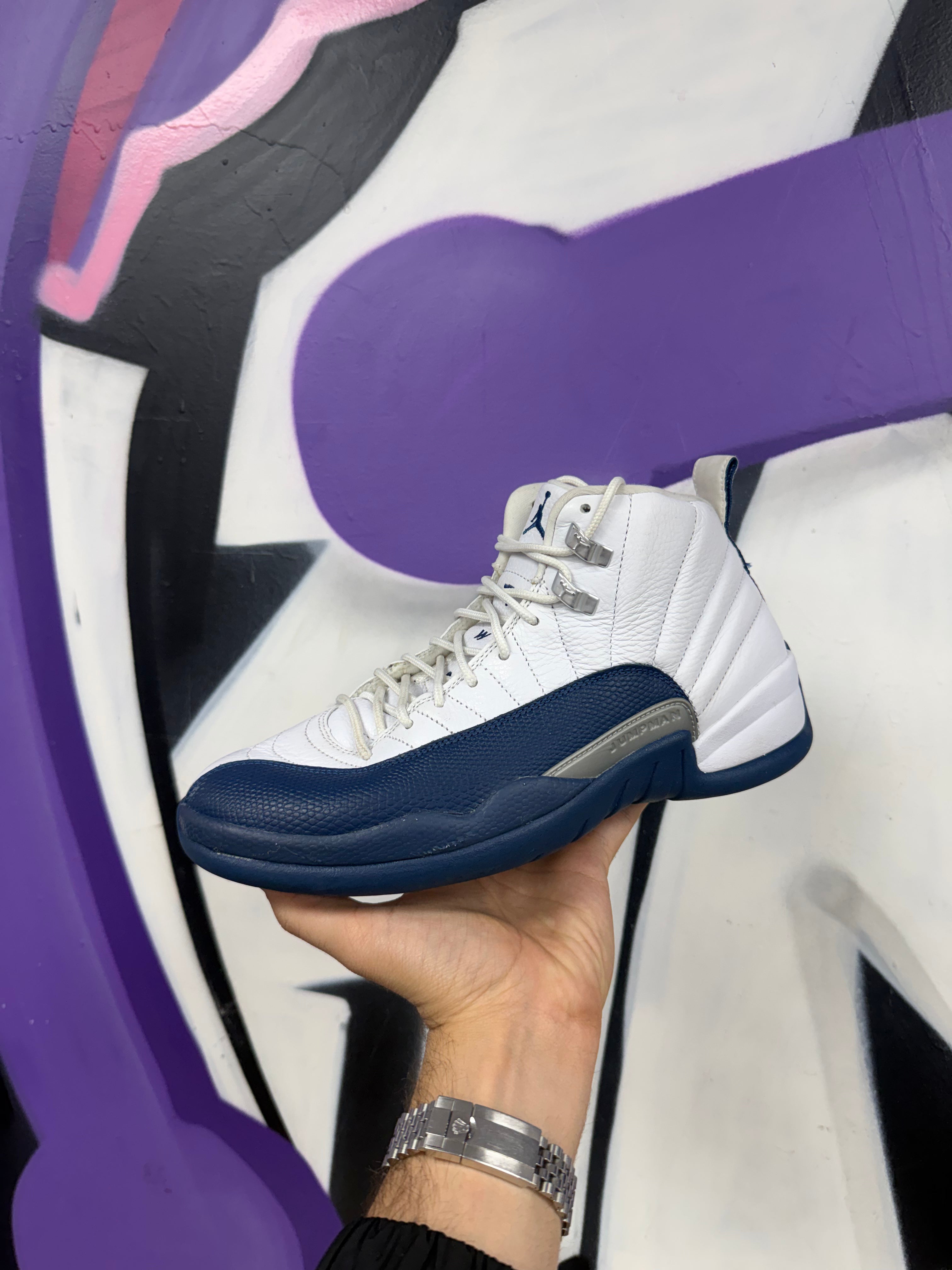 Jordan 12 French Blue Sneakers