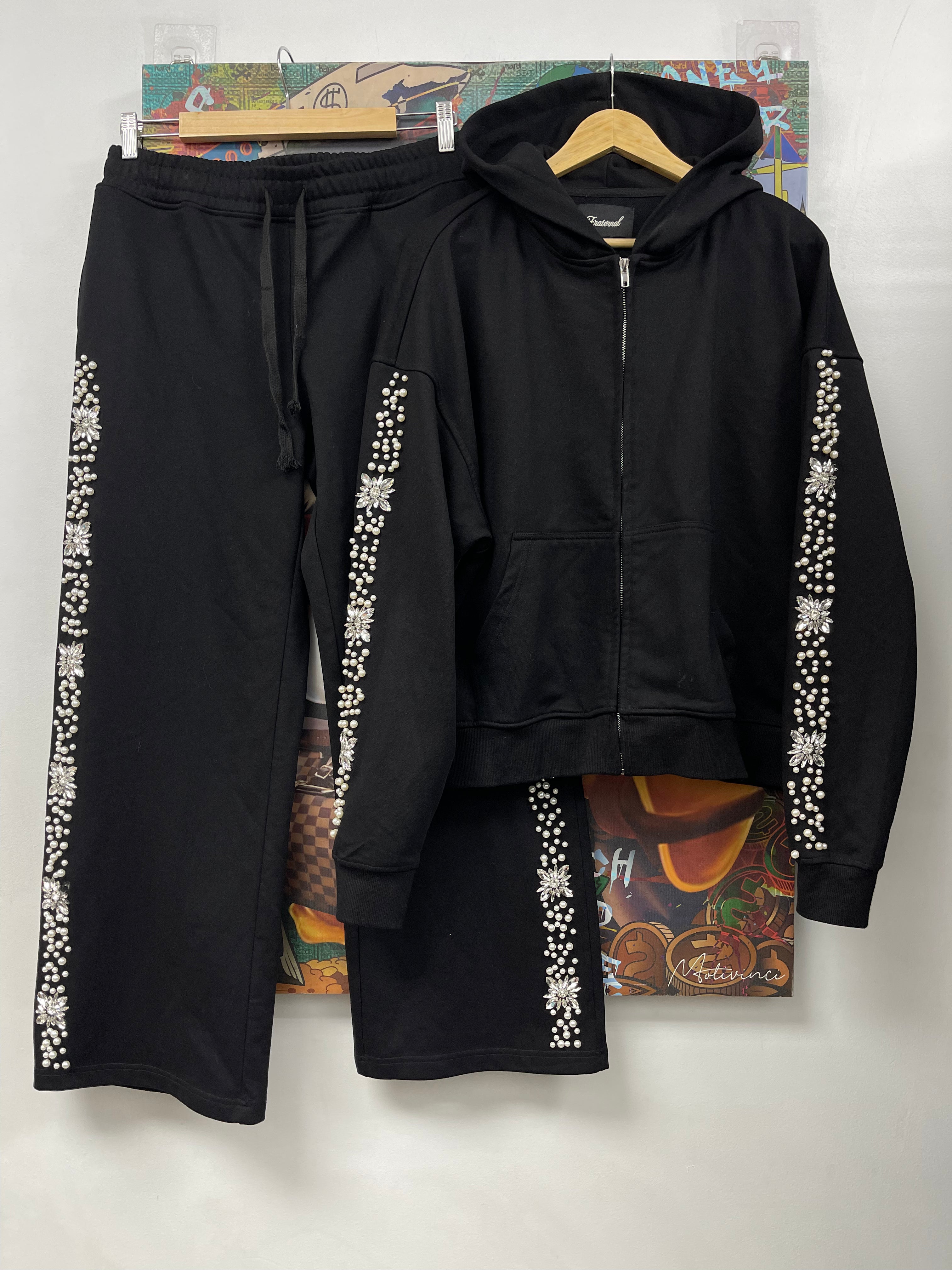 Fraternal Desires Black Pearl Sweatsuit