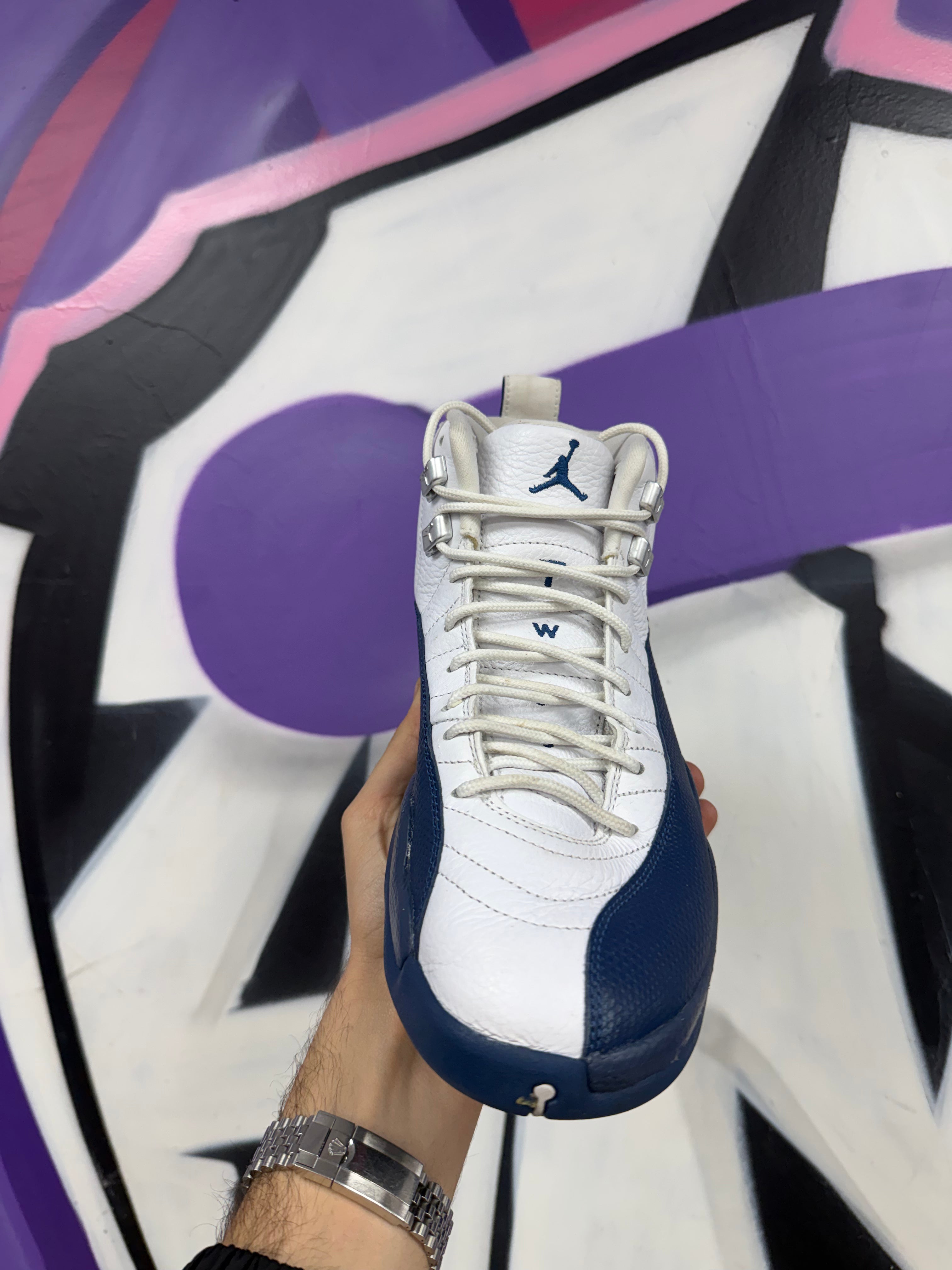 Jordan 12 French Blue Sneakers