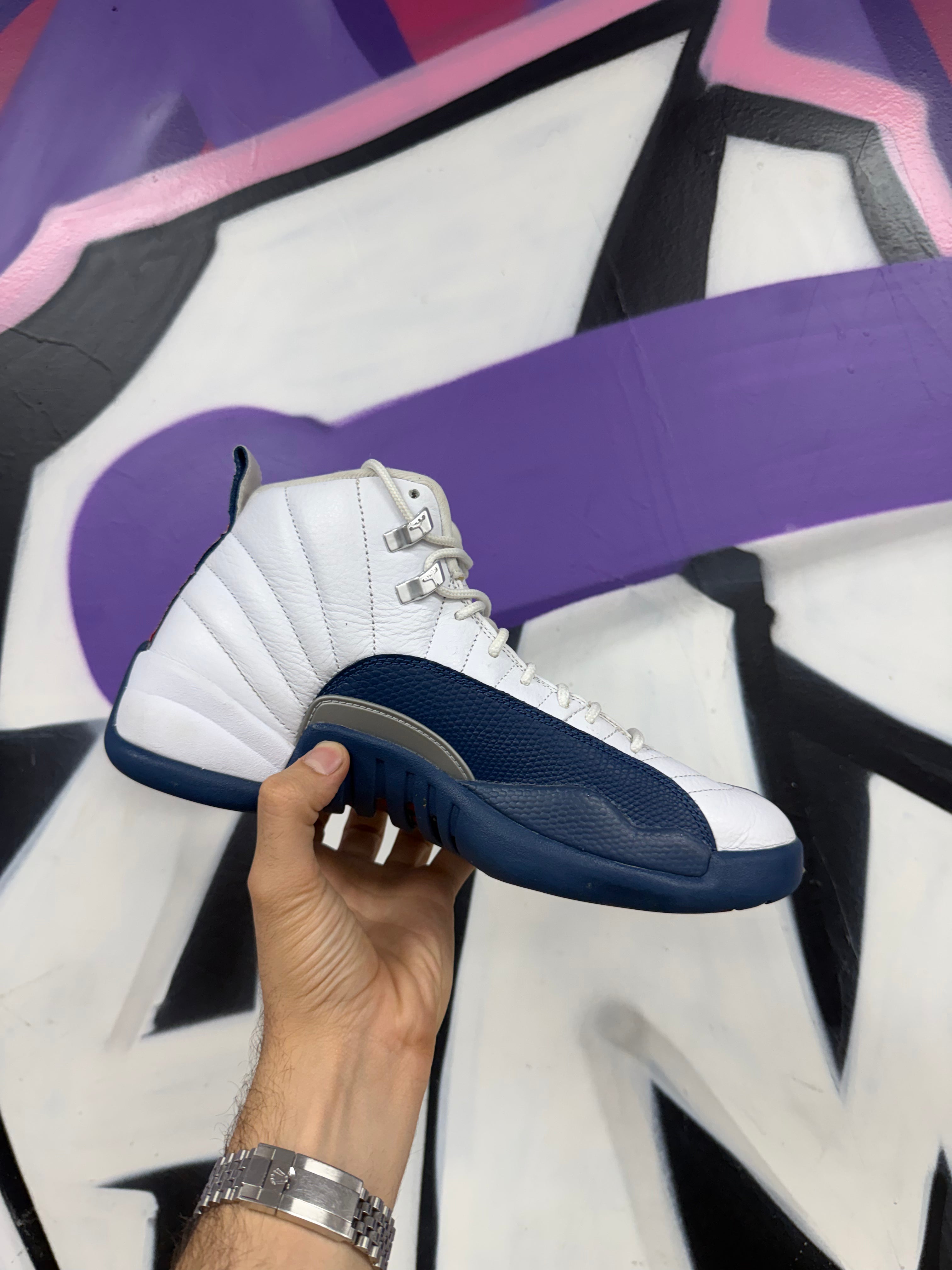 Jordan 12 French Blue Sneakers