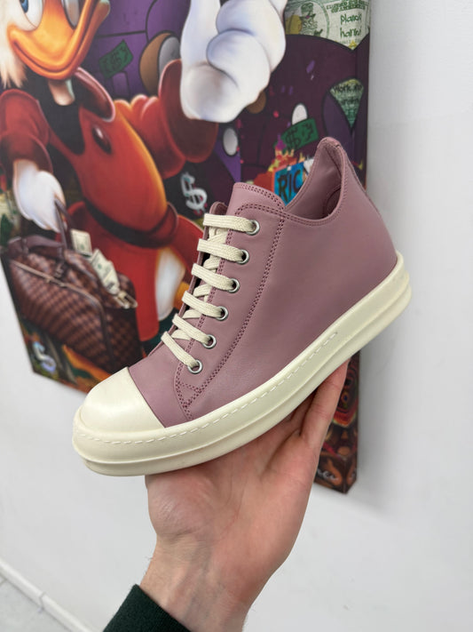Rick Owens Ramone Low Dust Pink New 37 (US 5) With Box