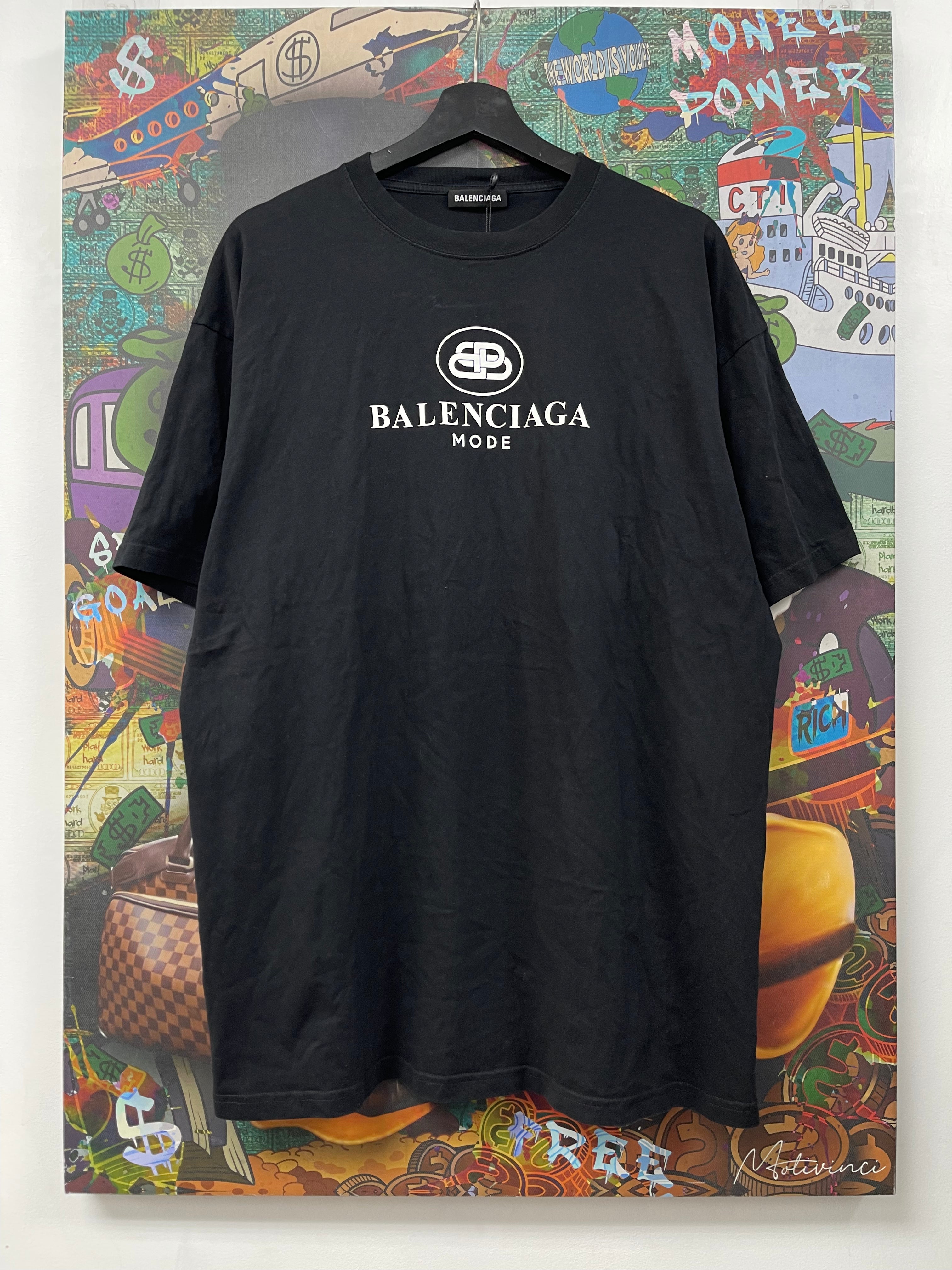 Balencia Black White Mode Tee