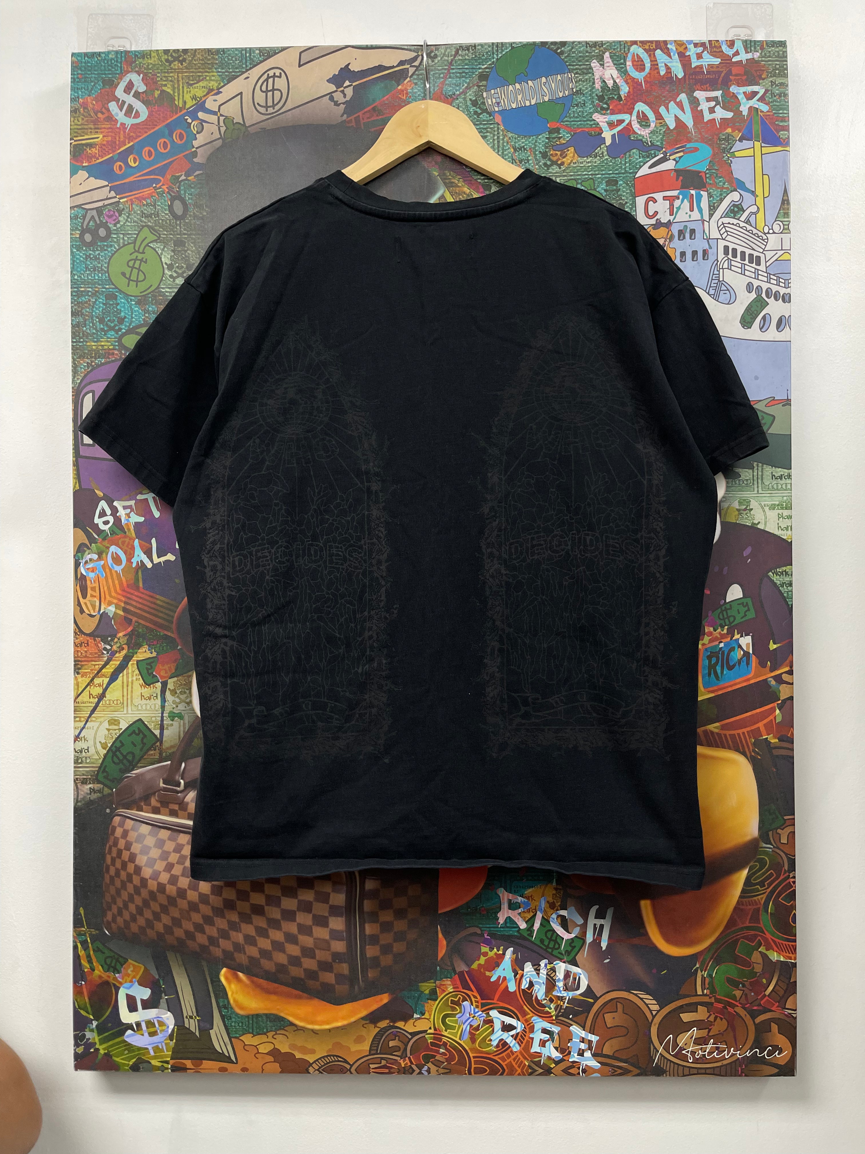Who Decides War Black Tonal Windows Tee