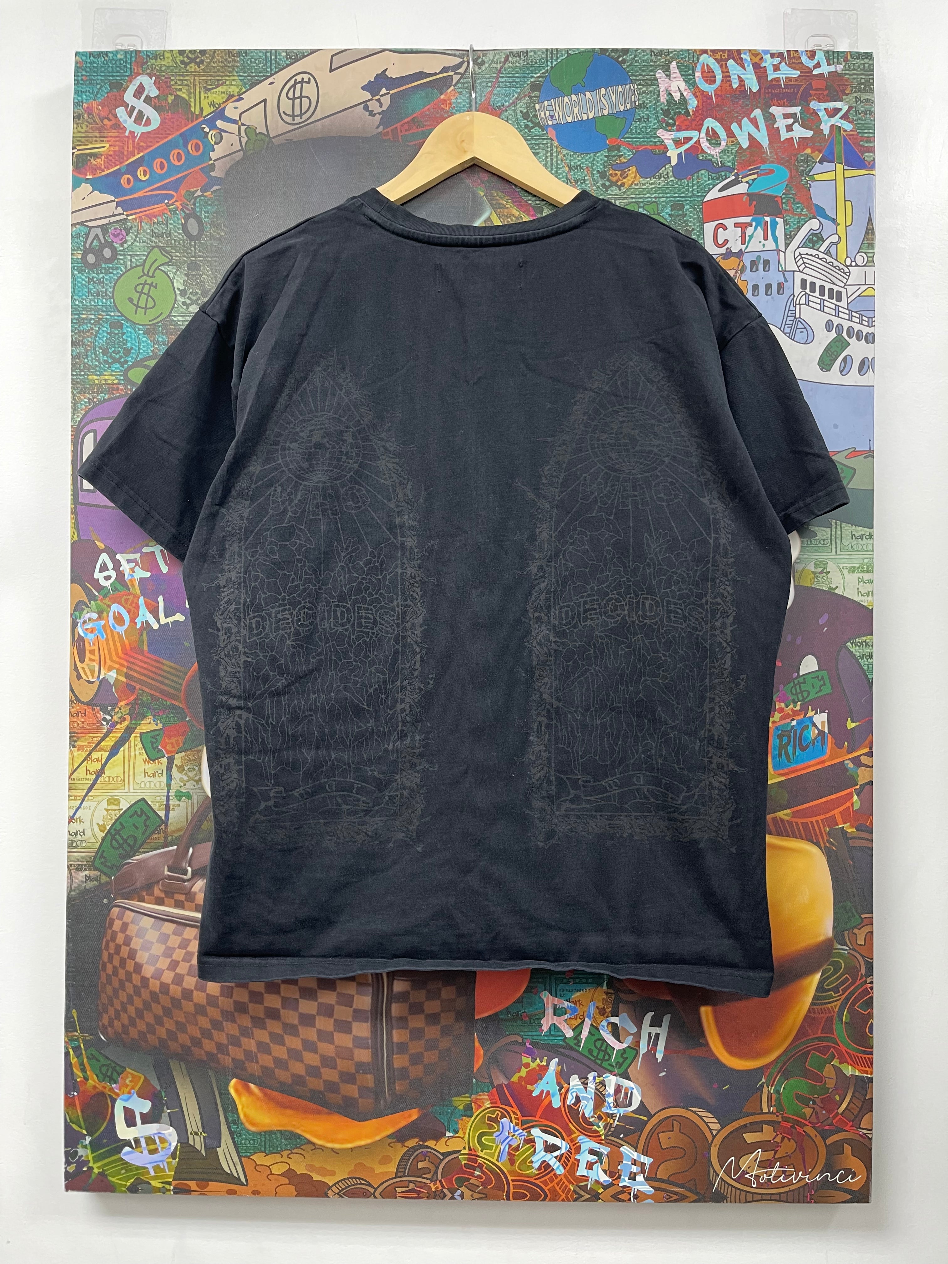Who Decides War Black Tonal Windows Tee