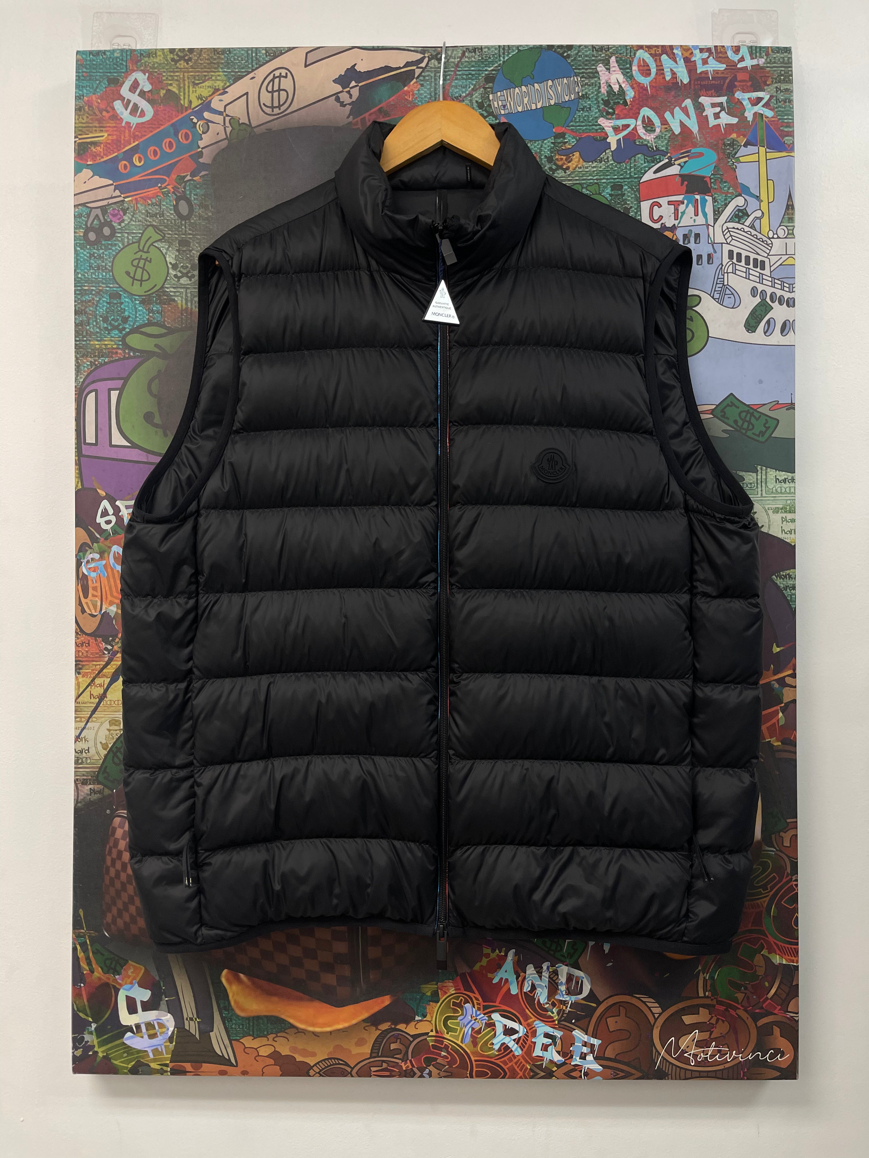 Moncler Black Besne (4) Puffer Vest