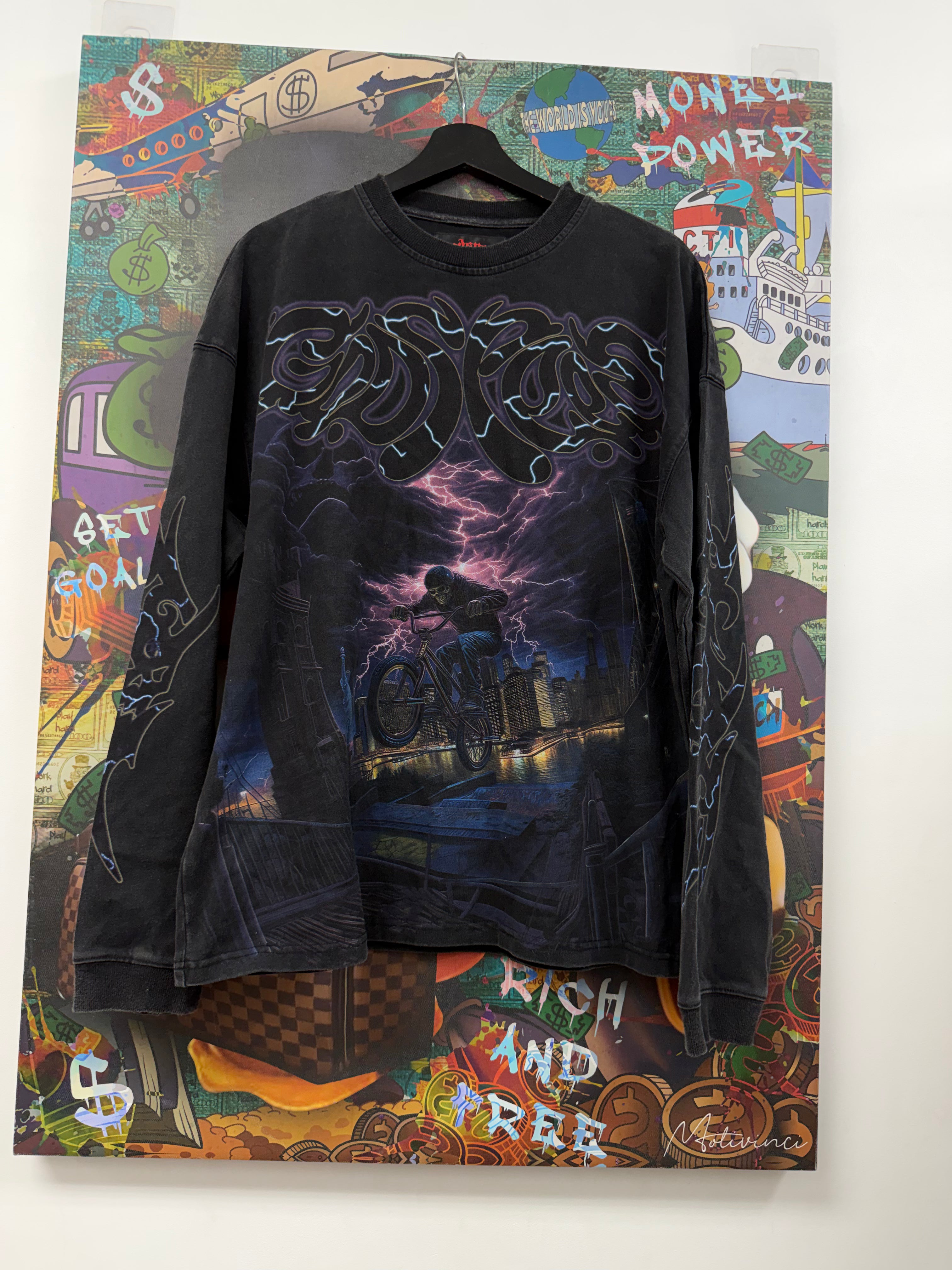Godspeed Black Wash B.M.X Long Sleeve