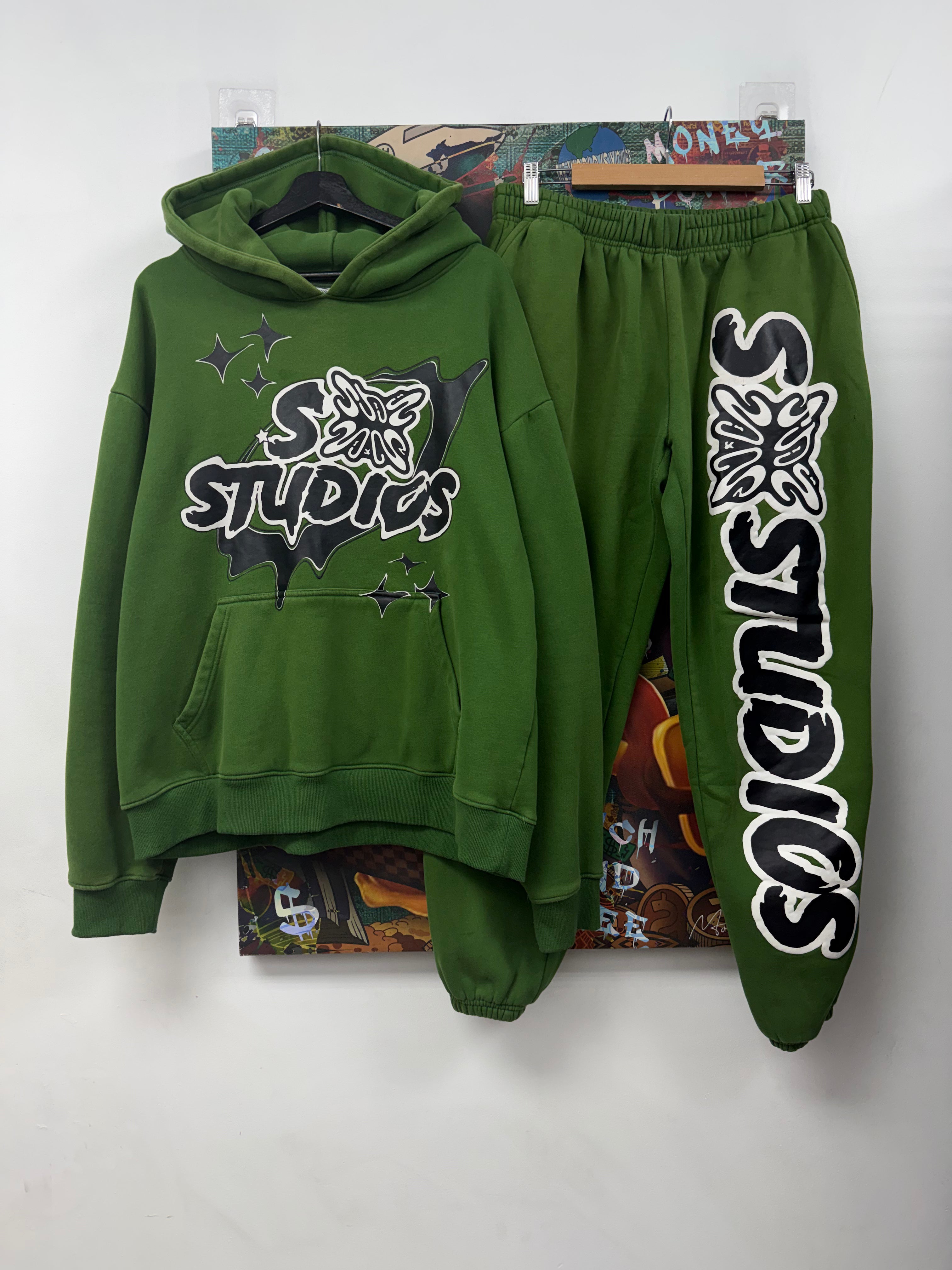 SB Studios Green Sweatsuit