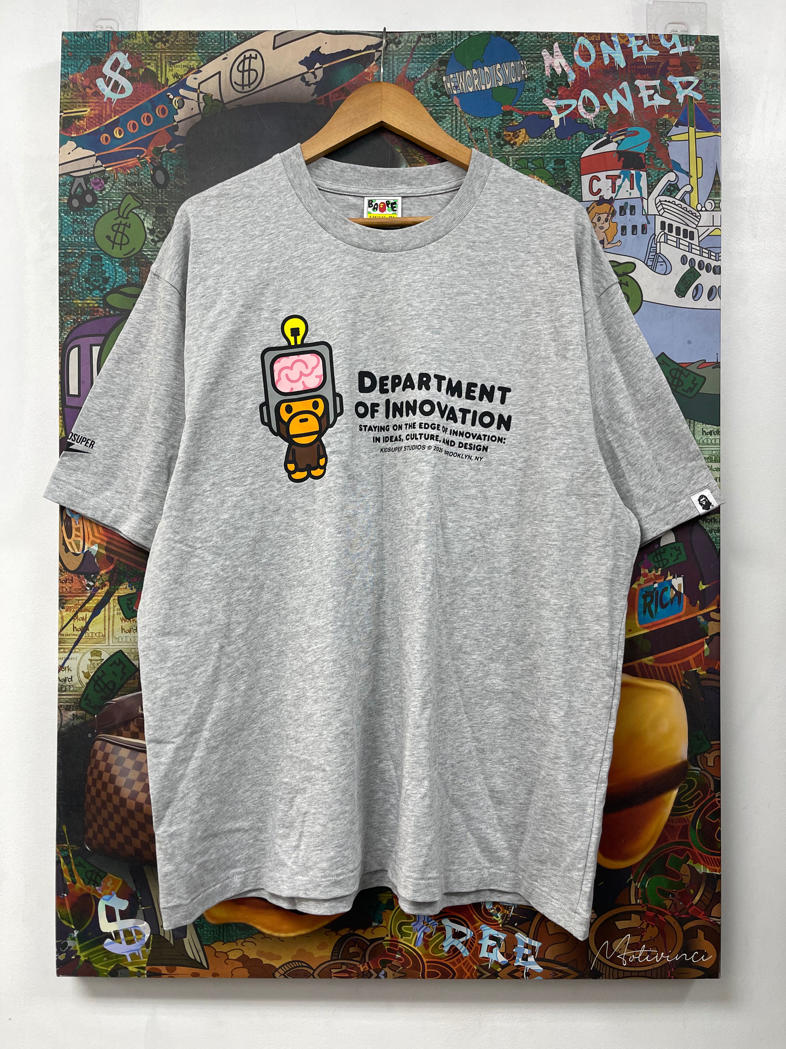 BAPE Grey Kid Super Tee