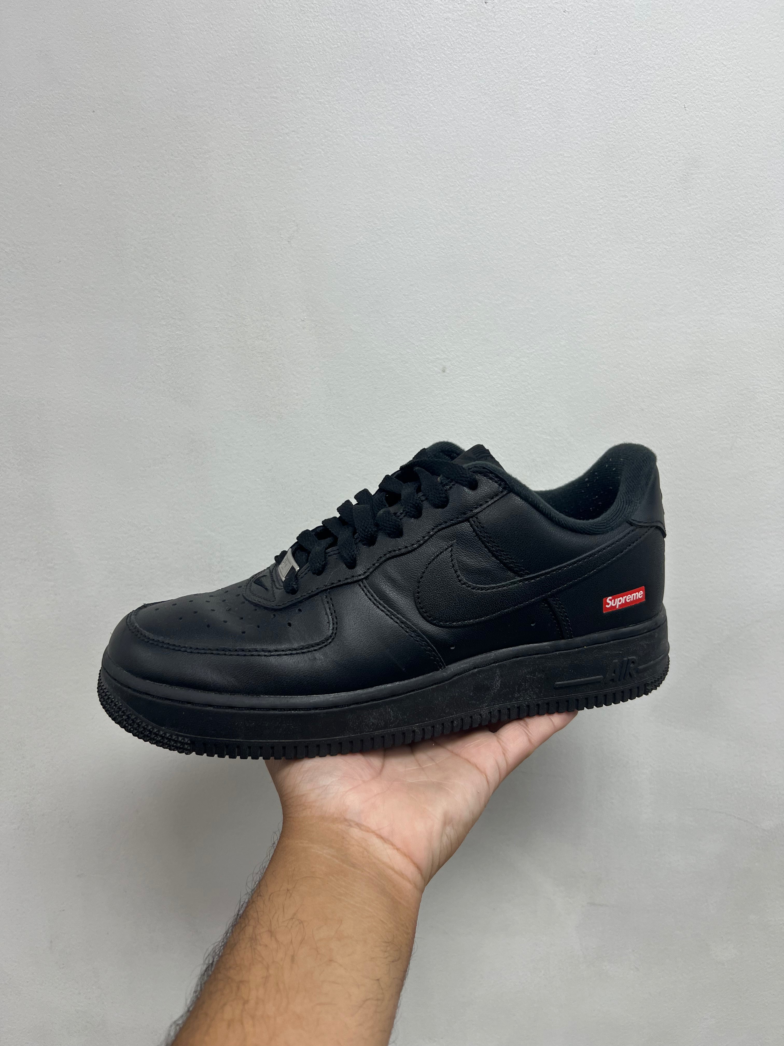 Nike AF1 Black Supreme Sneakers