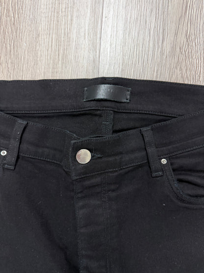 Amiri MX1 Black Blue Patch Jeans