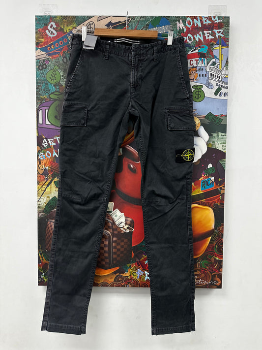 Stone Island Cargo Pants Grey Used 32