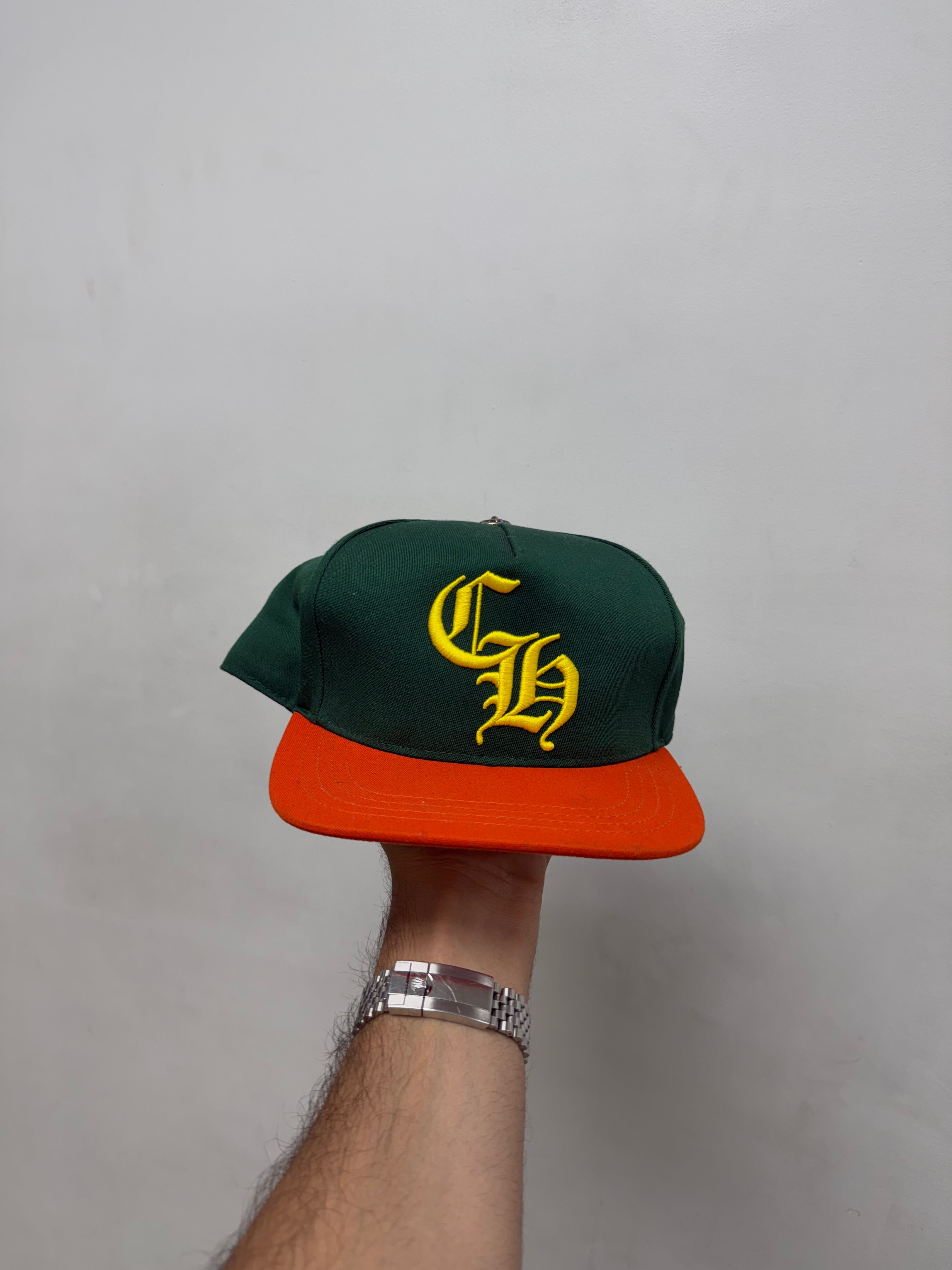 Chrome Hearts Green Orange Yellow Miami CH Baseball Trucker Hat
